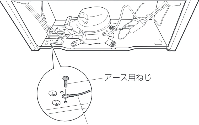 アイリスオーヤマ IRSN-15B-HA 取扱説明書 — 4 アース(接地)をおすすめします . — 図版 9-3 — 9ページ