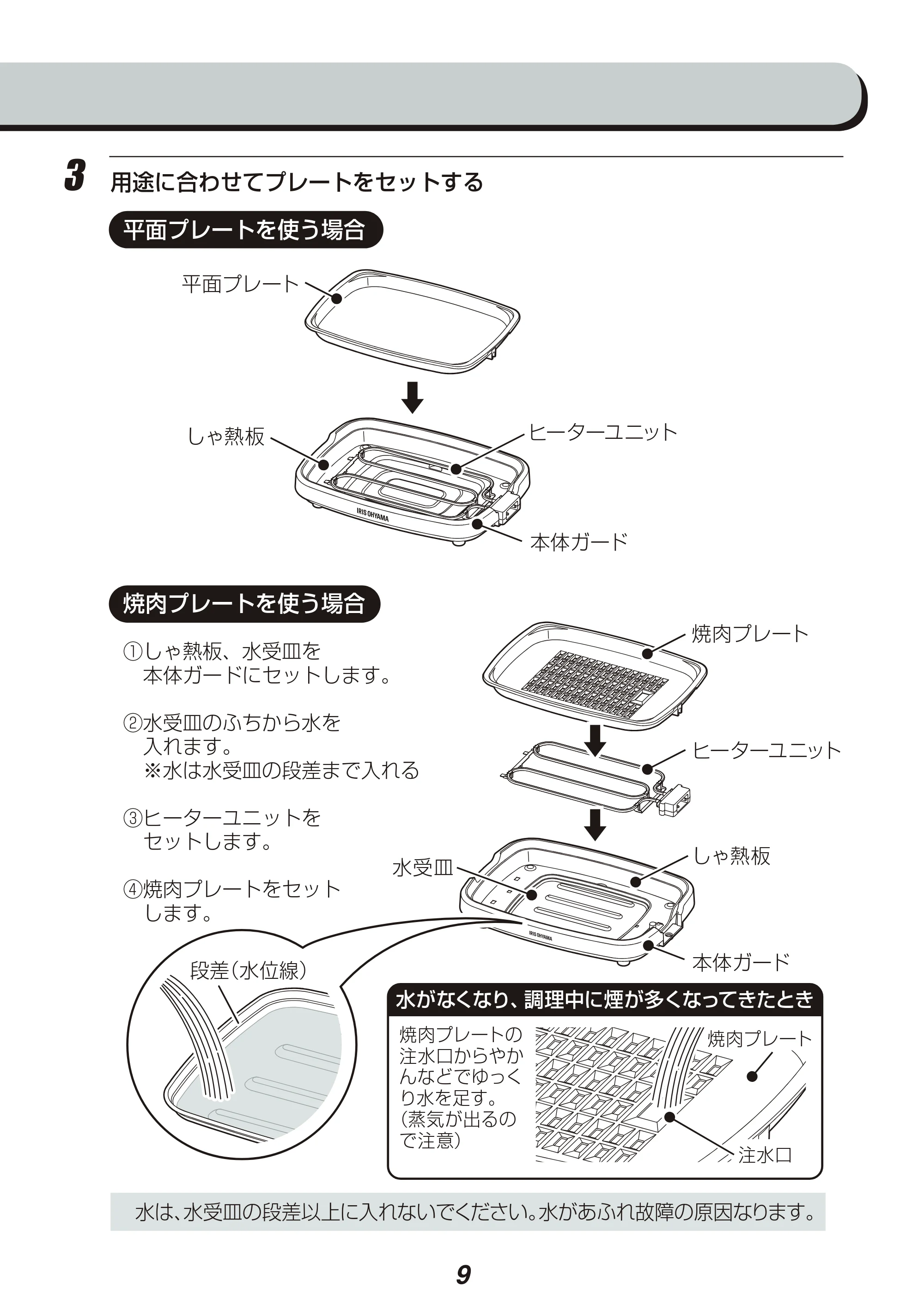 アイリスオーヤマ APA-136 取扱説明書 — 原本ページ — 9ページ