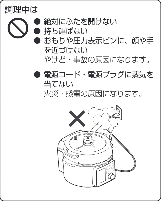 アイリスオーヤマ PMPC-MA4 取扱説明書 — 安全上の注意 つづき — 図版 4-1 — 4ページ