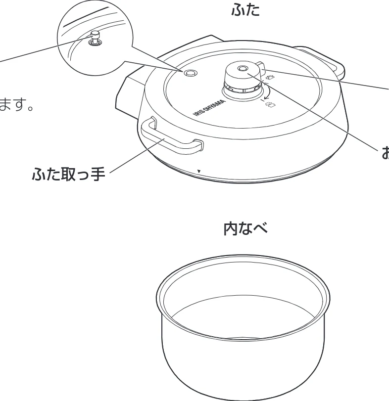 アイリスオーヤマ PMPC-MA4 取扱説明書 — 各部の名称 — 図版 10-1 — 10ページ