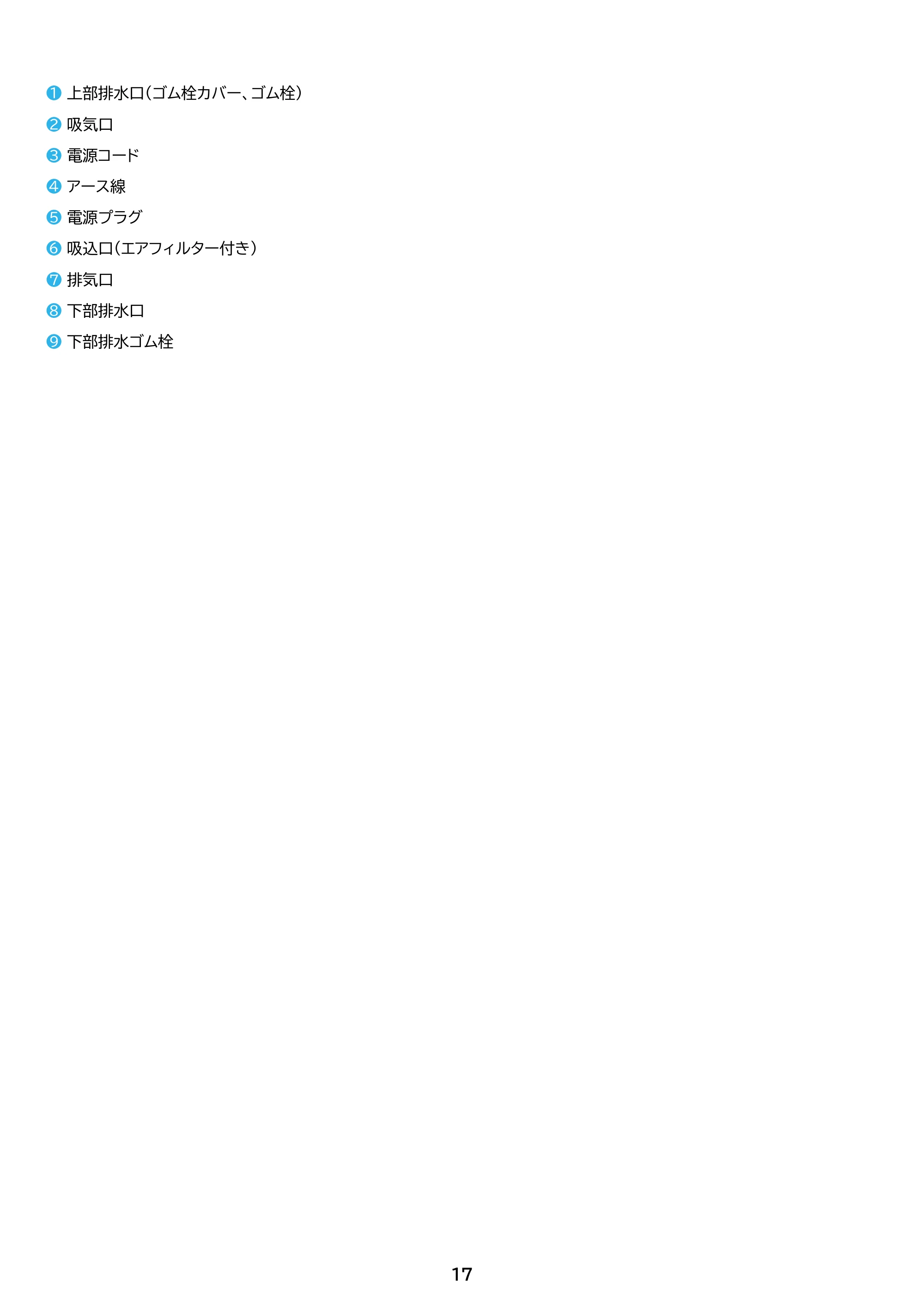 アイリスオーヤマ IPA-3525G 取扱説明書 — 原本ページ — 17ページ