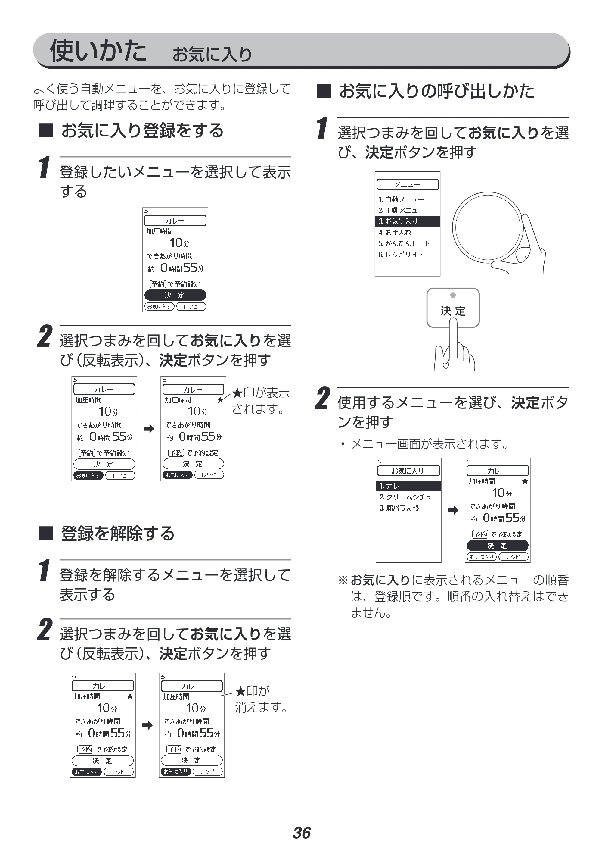 アイリスオーヤマ KPC-MA3 取扱説明書 — 原本ページ — 36ページ