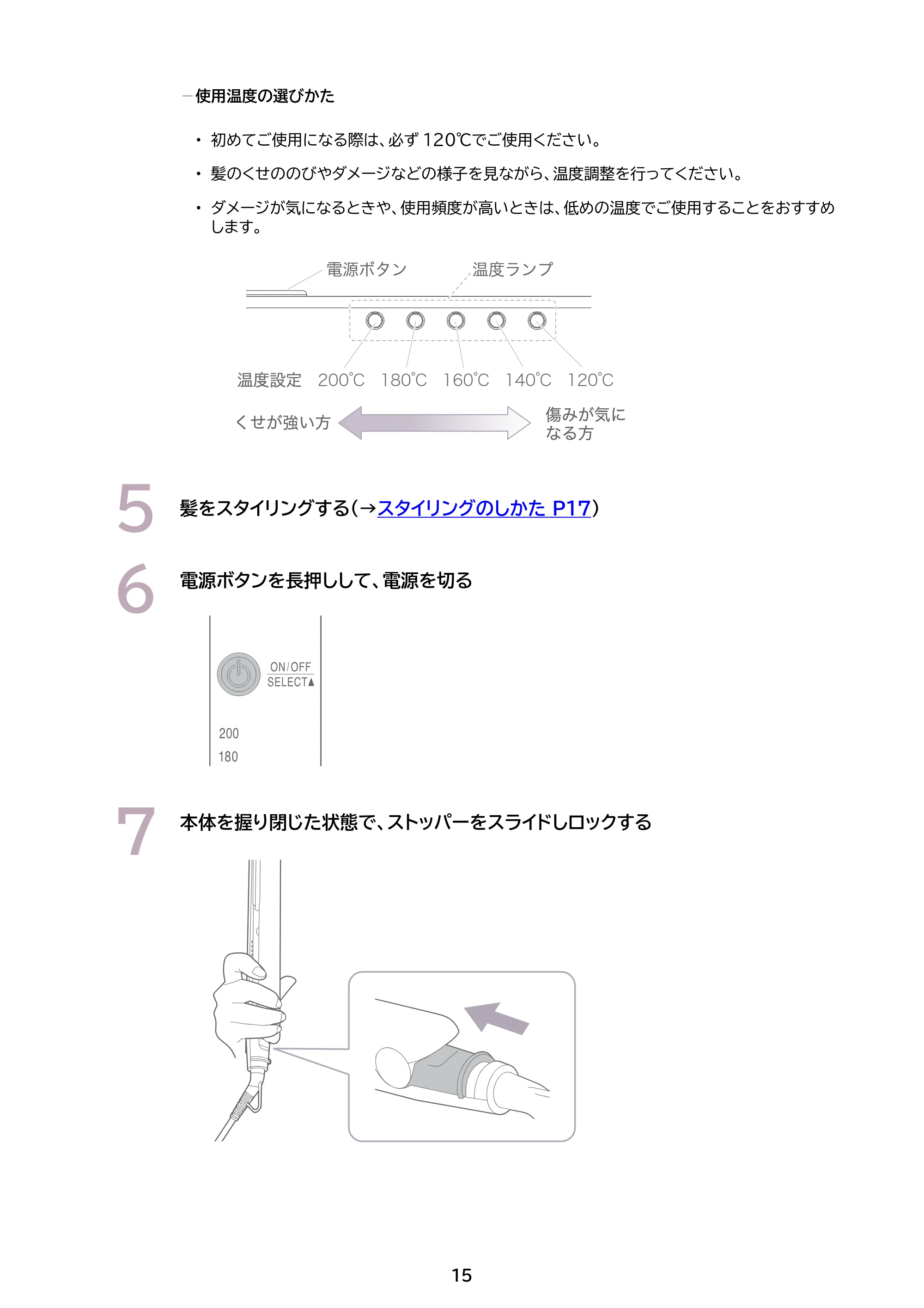 アイリスオーヤマ HIR-MS102 取扱説明書 — 原本ページ — 15ページ