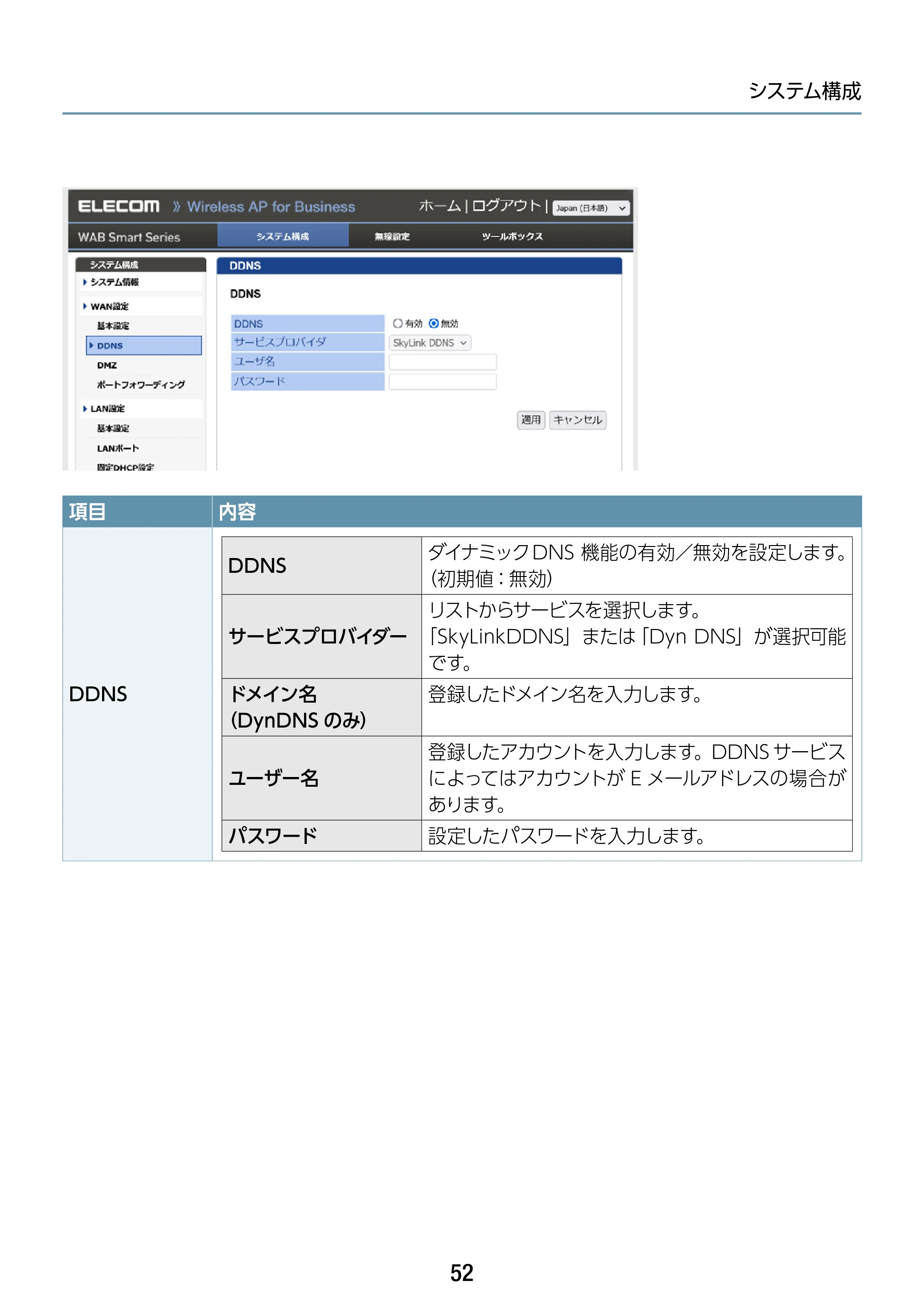エレコム WAB-S1167IW-PD 2.ユーザーズ・マニュアル — 原本ページ — 52ページ