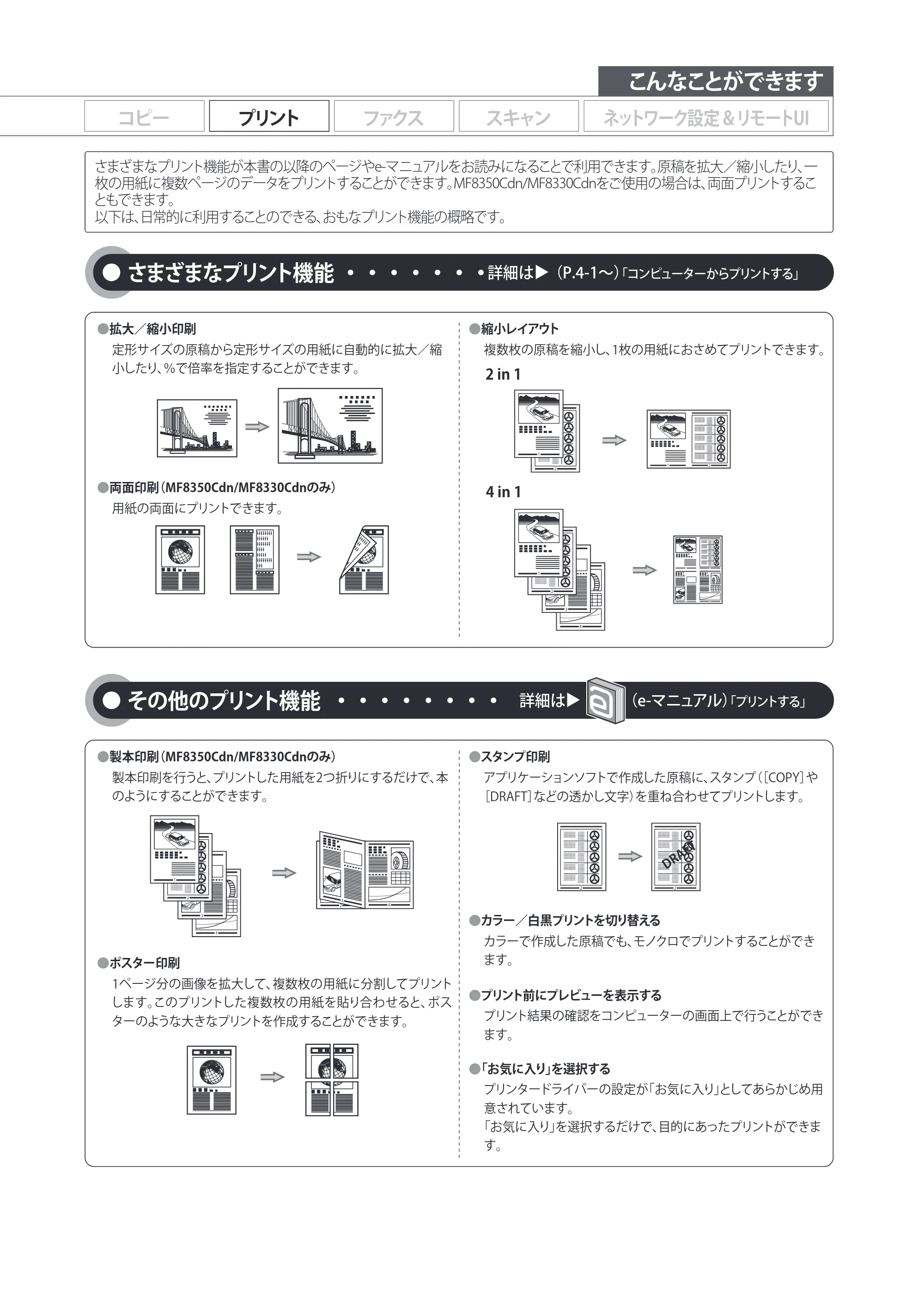 キヤノン MF8050Cn/MF8030Cn 基本操作ガイド 2011年2月1日更新 (PDF形式/16.32Mバイト) — 原本ページ — 3ページ