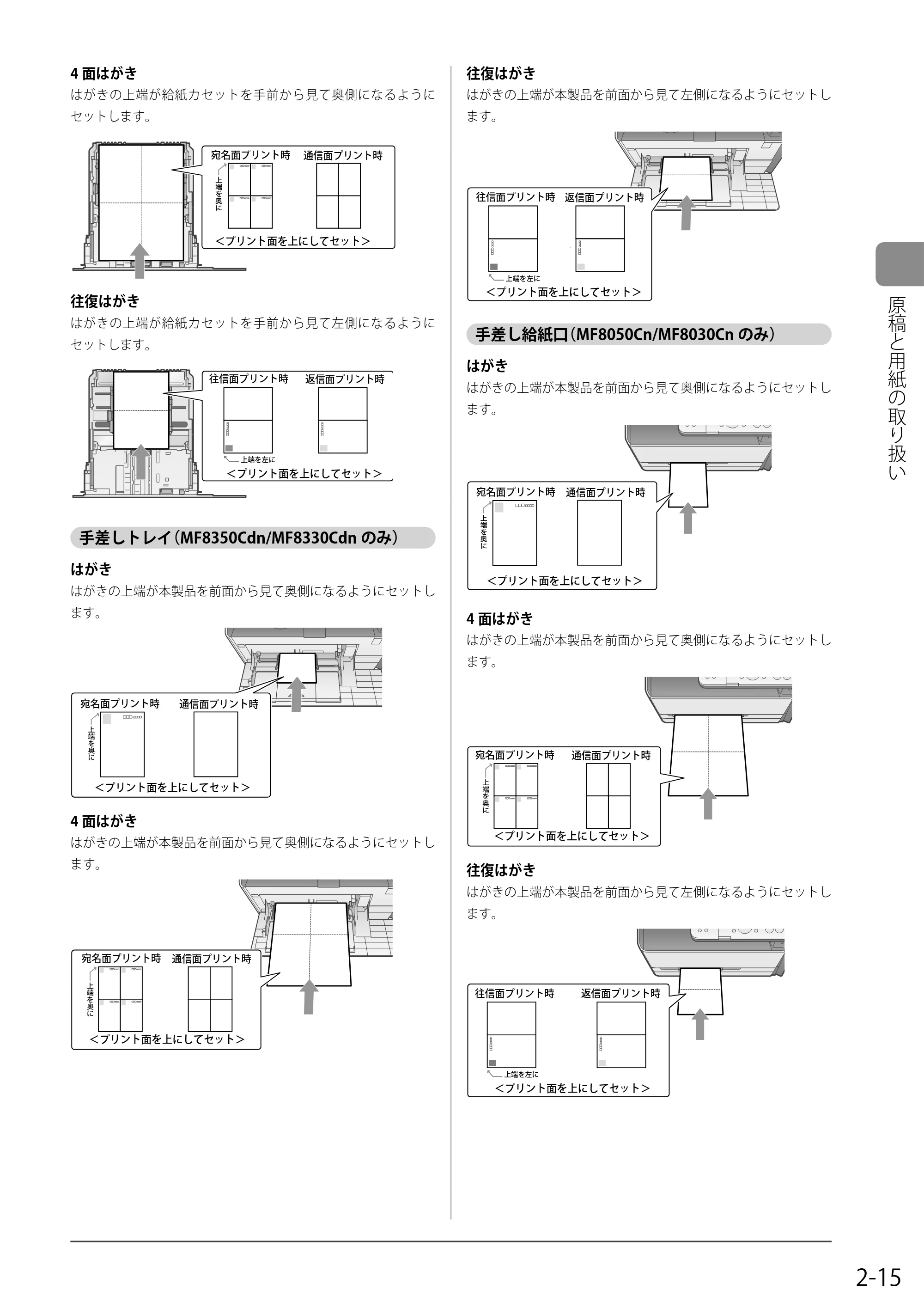 キヤノン MF8050Cn/MF8030Cn 基本操作ガイド 2011年2月1日更新 (PDF形式/16.32Mバイト) — 原本ページ — 49ページ
