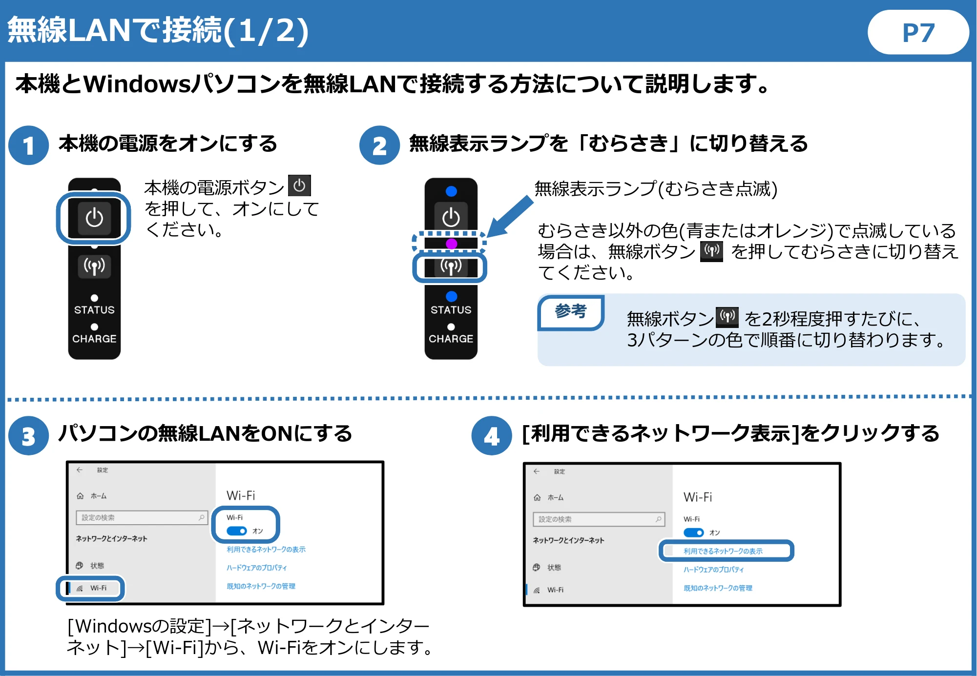キヤノン BP-F400 かんたんスタートガイド 2022年4月7日掲載(PDF:1.80MB) — 原本ページ — 8ページ