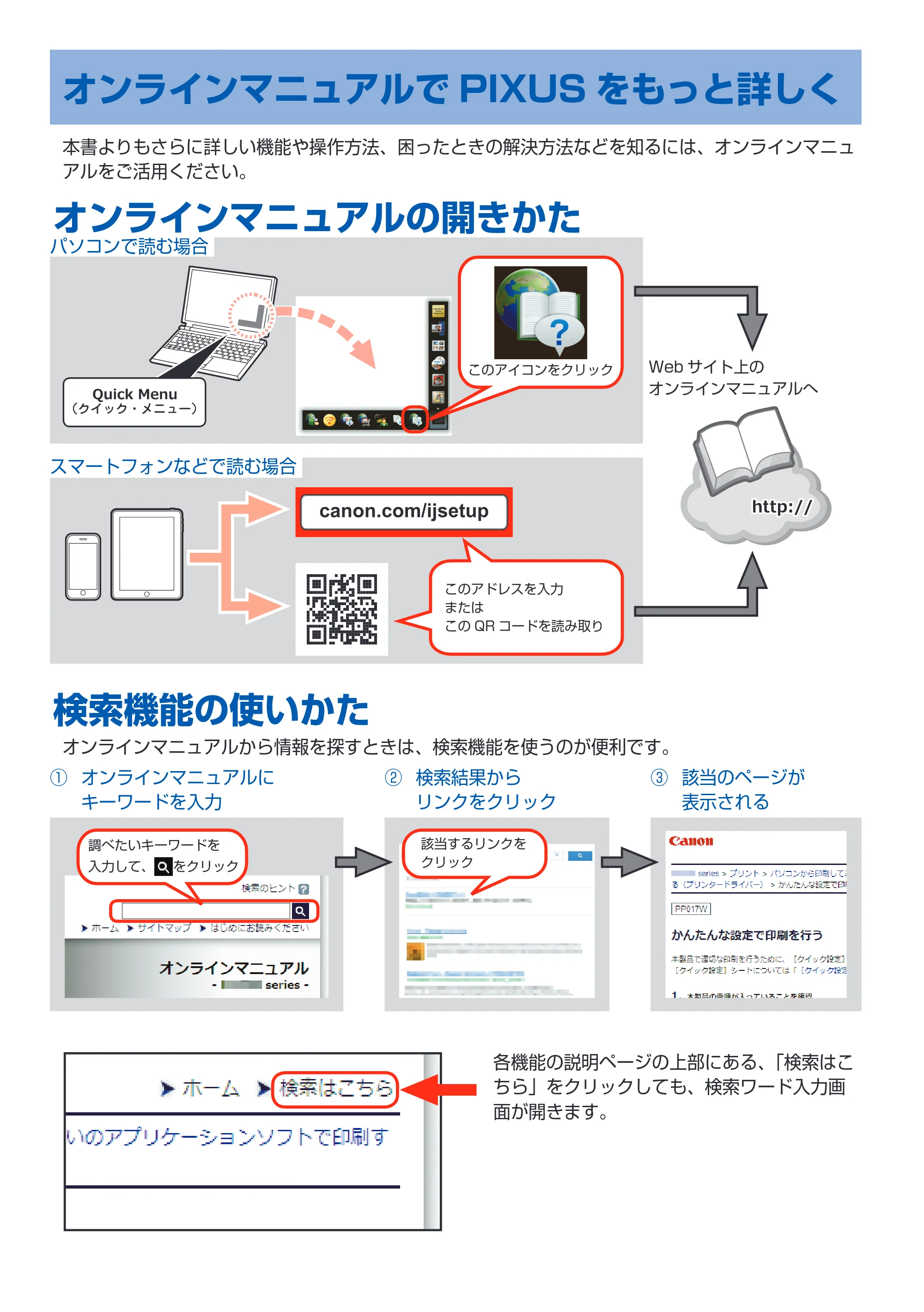 キヤノン PIXUS MG6730 PIXUS 早わかり(PDF:3.43MB) — オンラインマニュアルでPIXUSをもっと詳しく — 原本ページ — 2ページ