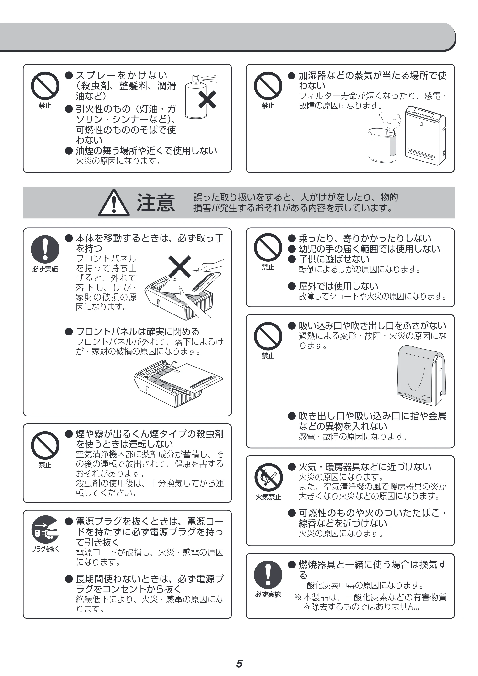 アイリスオーヤマ PM2 / PMMS-DC100 取扱説明書 — 原本ページ — 5ページ
