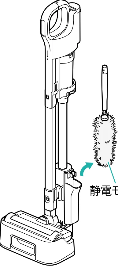 アイリスオーヤマ SCD-190P 取扱説明書 — 静電モップの使いかた — 図版 54-1 — 54ページ