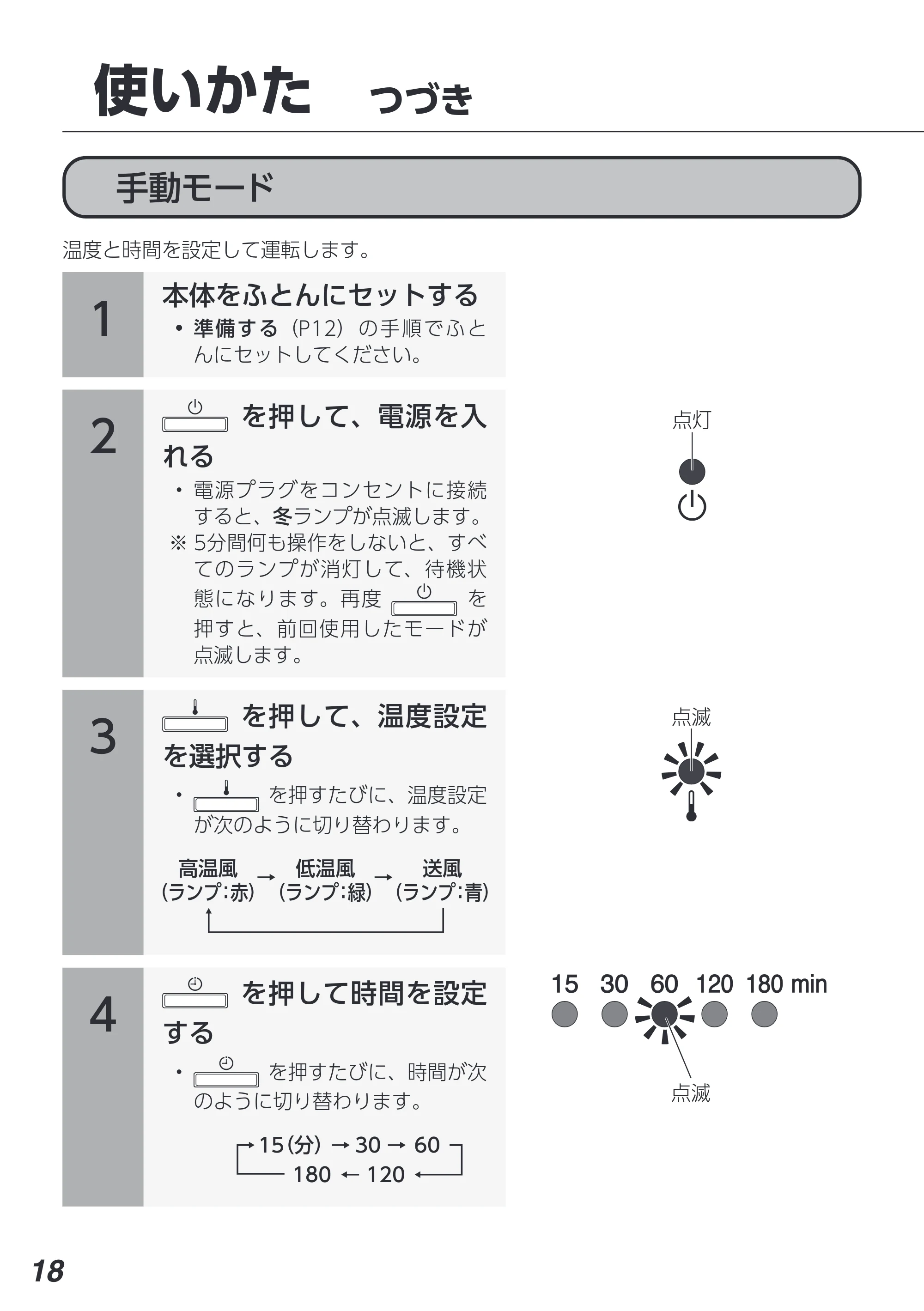 アイリスオーヤマ FK-D2 取扱説明書 — 原本ページ — 18ページ