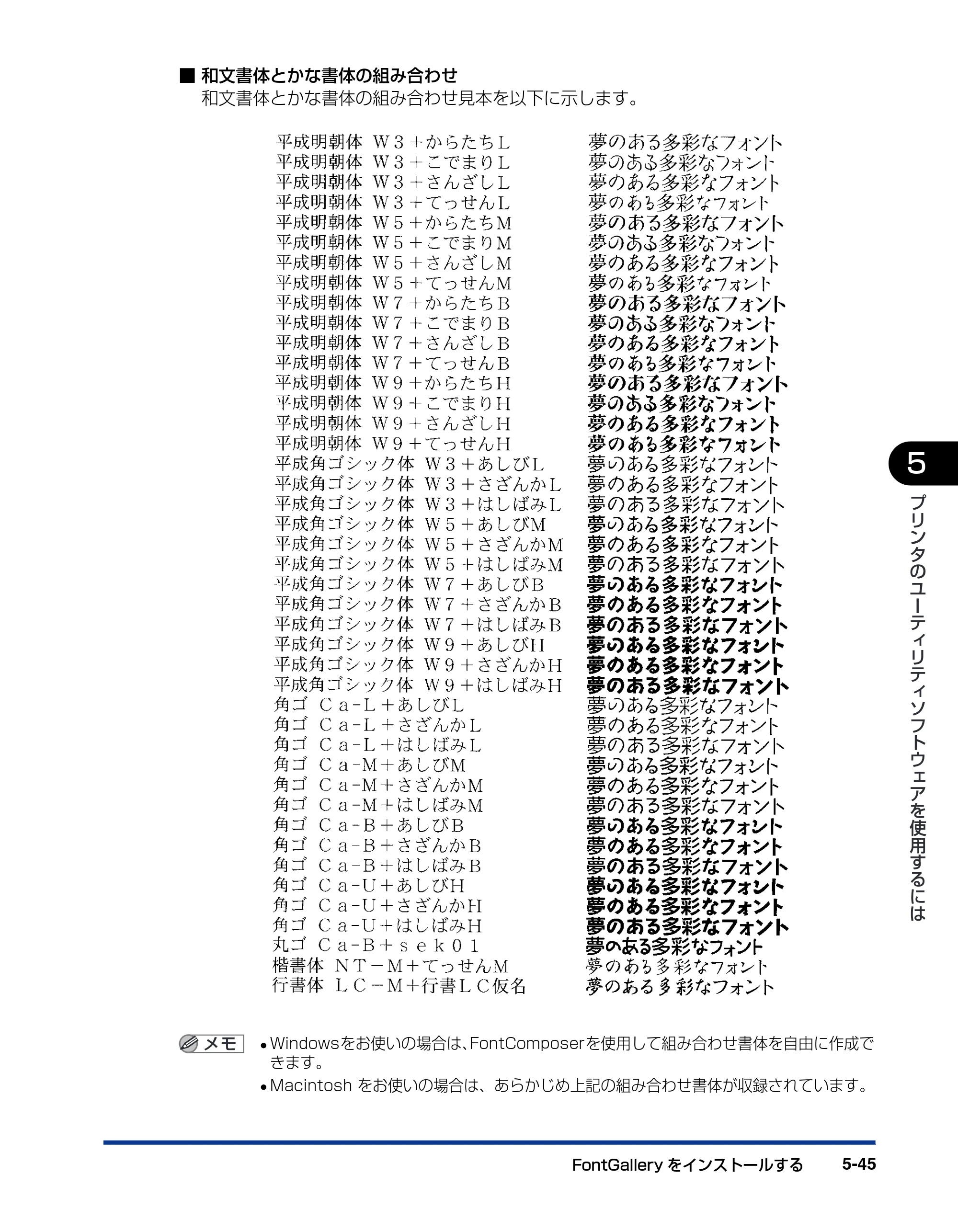 キヤノン LBP5900 IPS V ソフトウエアガイド 2005年7月27日更新 （PDF形式／6.59Mバイト） — 原本ページ — 183ページ