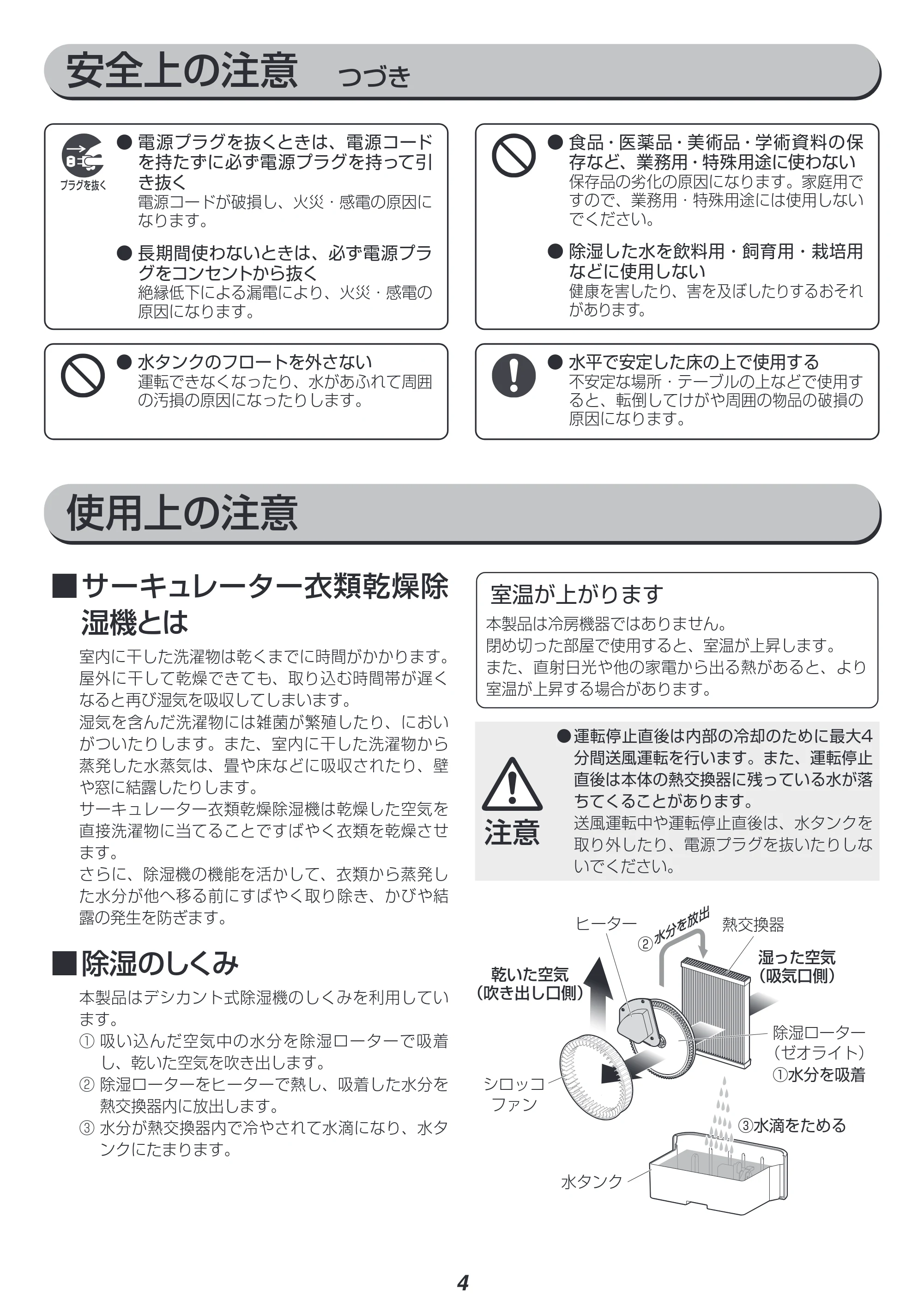 アイリスオーヤマ KIJDC-K80 取扱説明書 — 原本ページ — 4ページ