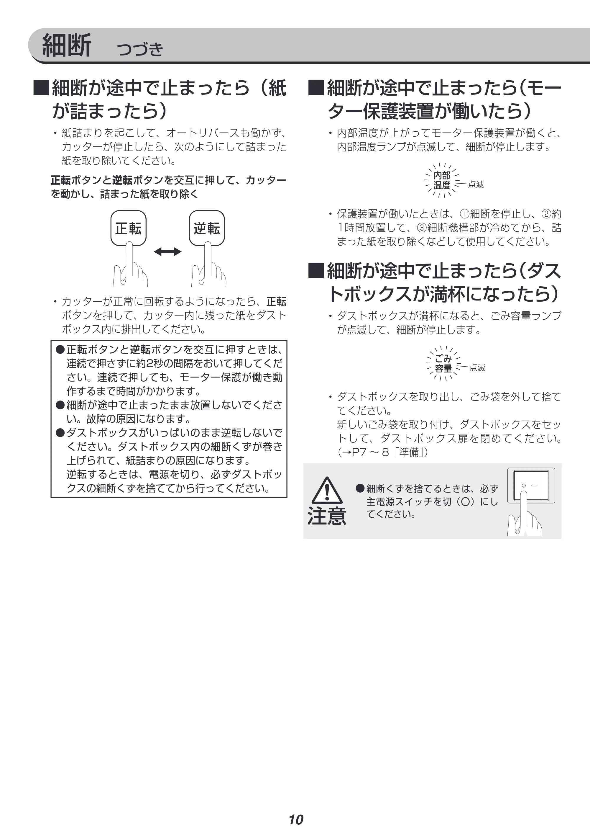 アイリスオーヤマ OF325C 取扱説明書 — 原本ページ — 10ページ