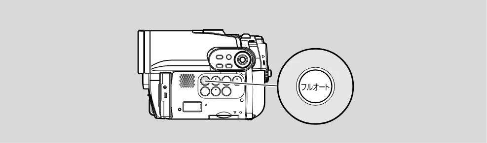 日立 DZ-HS303 取扱説明書 — オートに設定する(フルオート) — 図版 61-1 — 61ページ