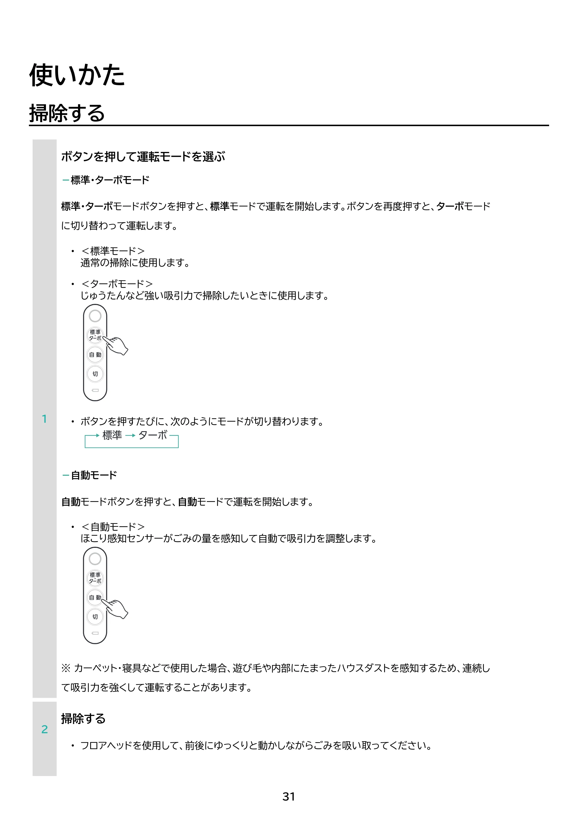 アイリスオーヤマ SBD-T3P-NH 取扱説明書 — 原本ページ — 31ページ