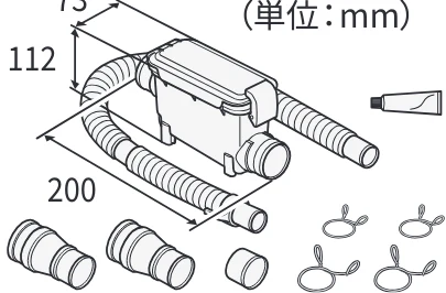 日立 BD-SVX120PL / BD-SVX120PR / BD-STX130PL 据付説明書 — 図版 54-2 — 54ページ