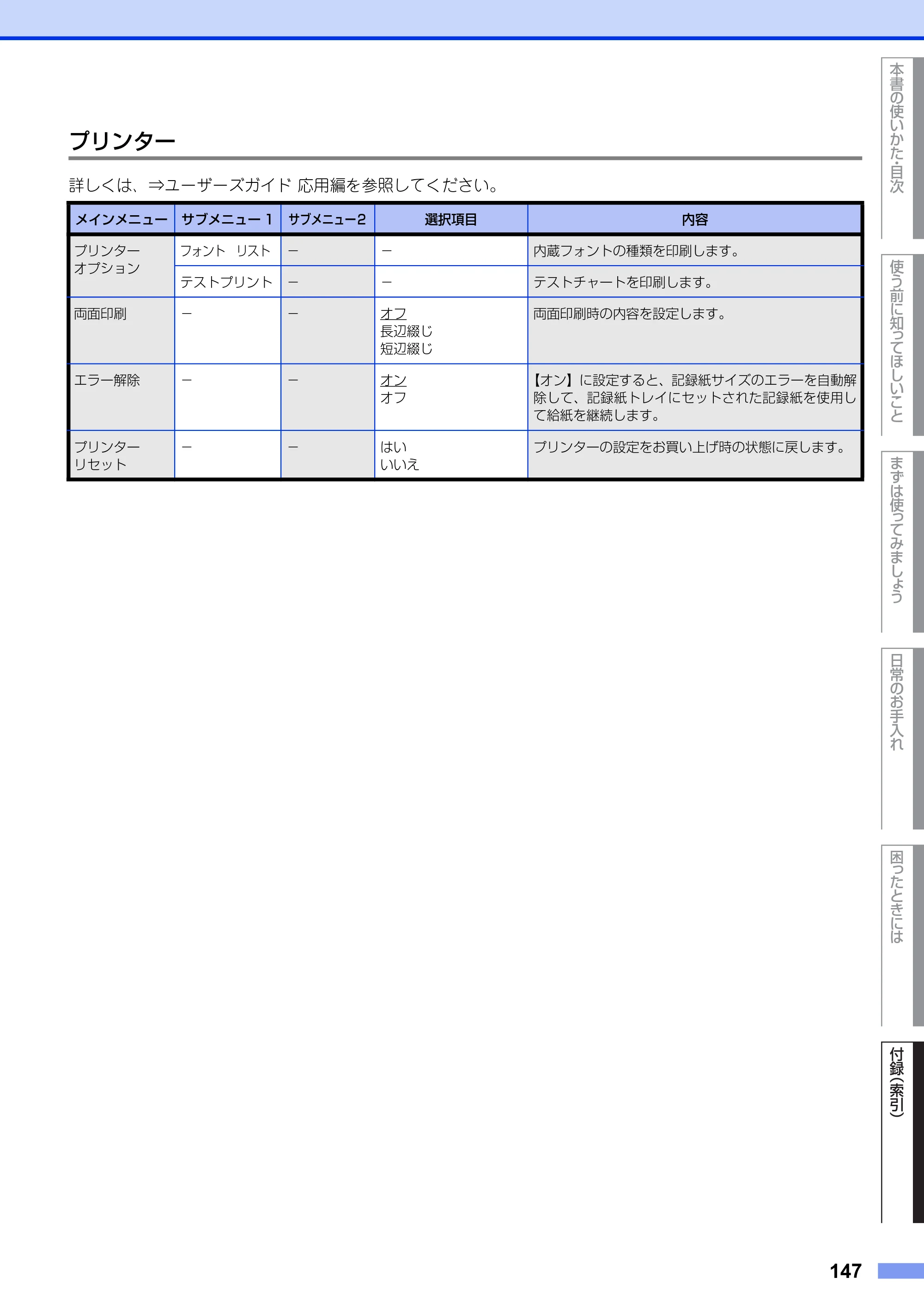 ブラザー MFC-L2720DN / MFC-L2740DW ユーザーズガイド ～基本編～ — 原本ページ — 147ページ