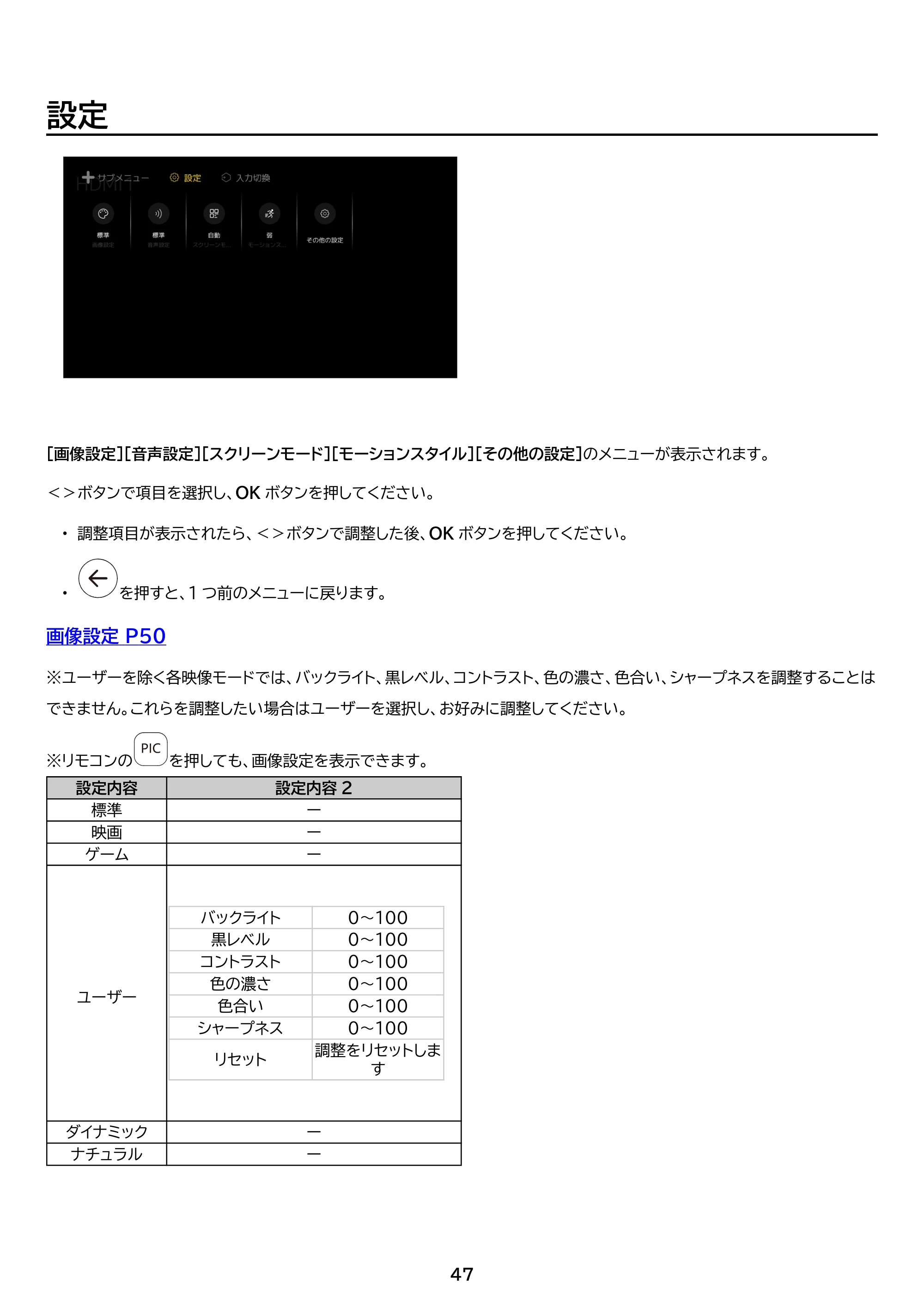 アイリスオーヤマ DO-CU65S 取扱説明書 — 原本ページ — 47ページ