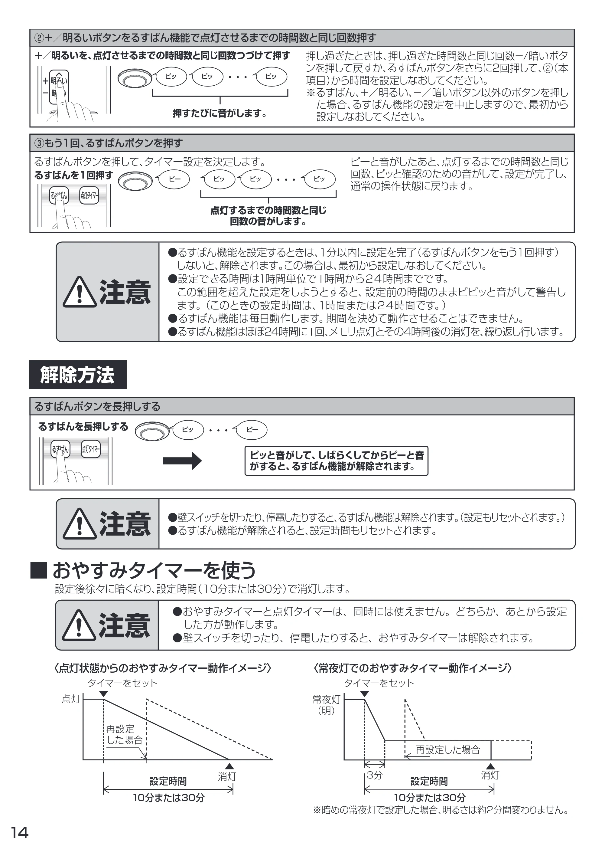 アイリスオーヤマ CL8D-KR 取扱説明書 — 原本ページ — 14ページ