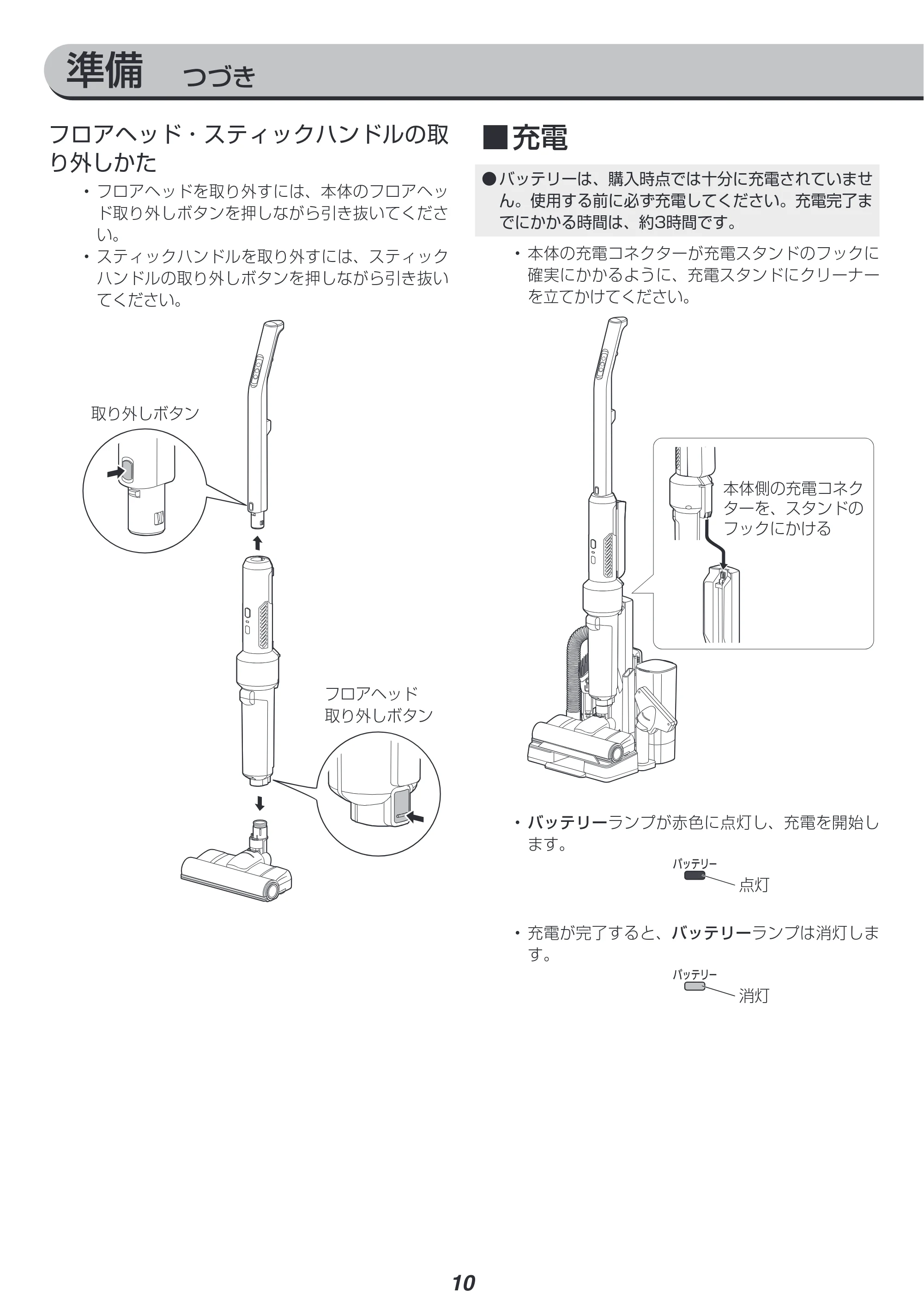 アイリスオーヤマ SBD-E4P 取扱説明書 — 原本ページ — 10ページ