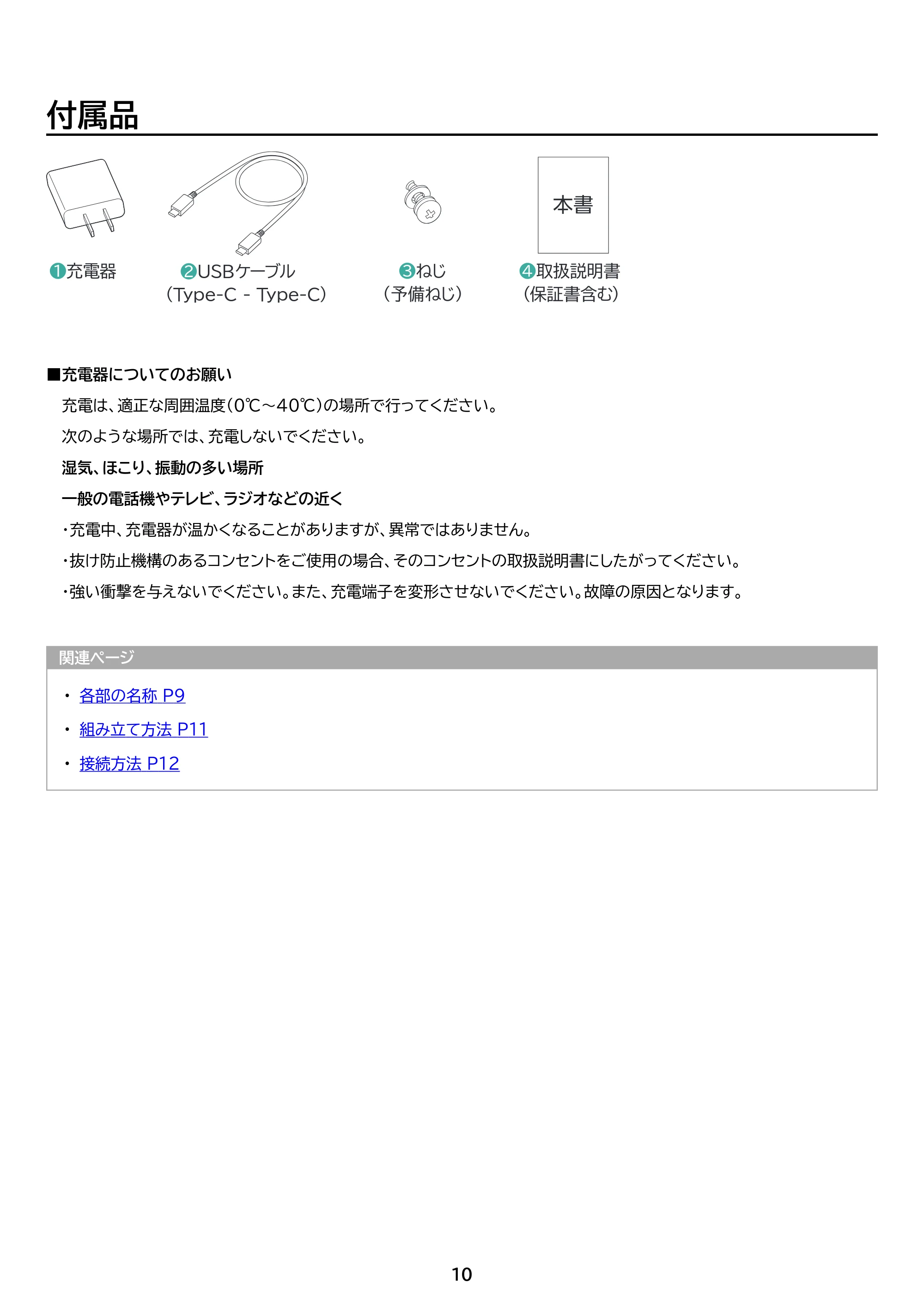 アイリスオーヤマ IST-B151Q 取扱説明書 — 原本ページ — 10ページ