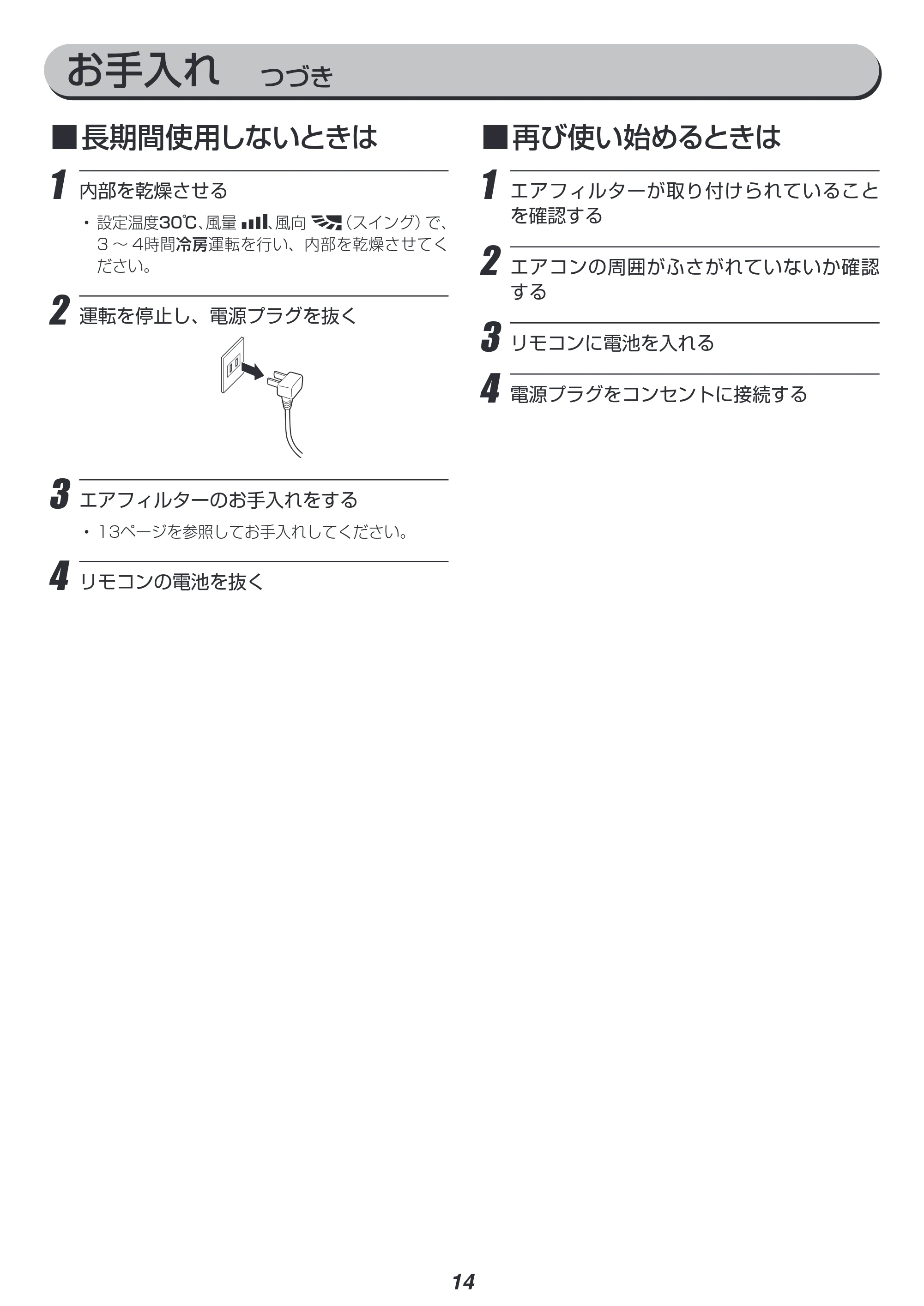 アイリスオーヤマ IRR-2819G 取扱説明書 — 原本ページ — 14ページ