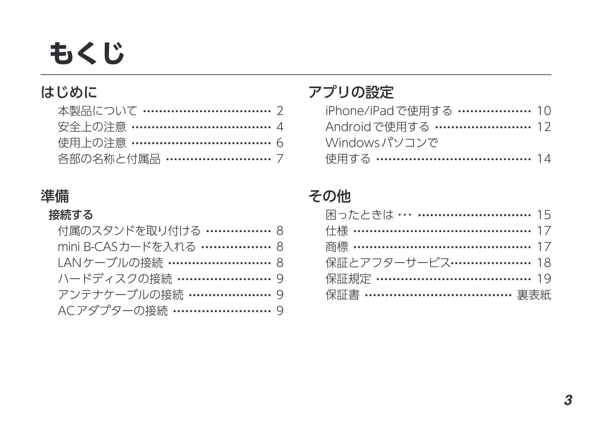 アイリスオーヤマ IST-BAUL201 取扱説明書 — 原本ページ — 3ページ