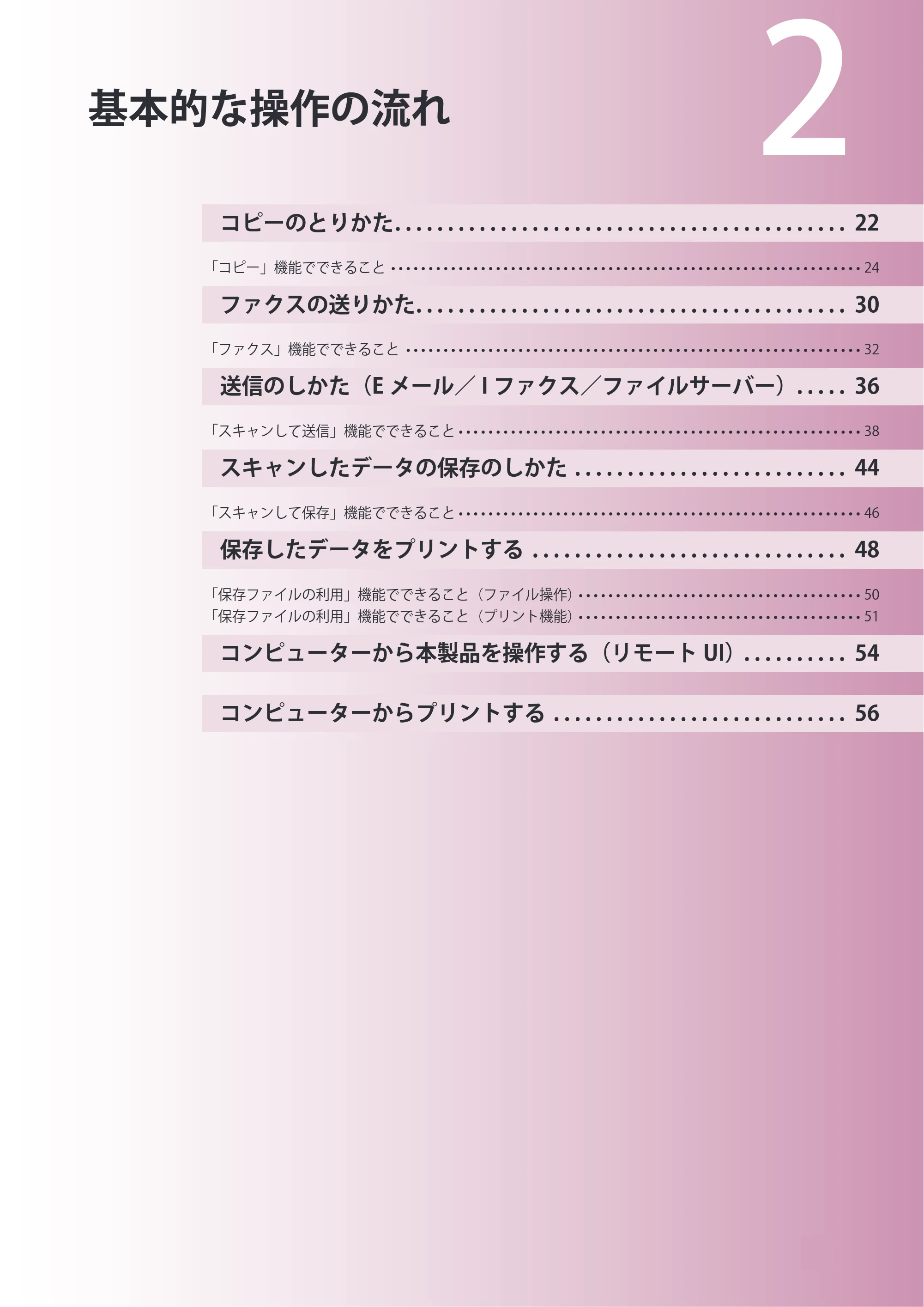 キヤノン imageRUNNER ADVANCE C2230F/C2220/C2220F 基本操作ガイド 2015年1月22日更新（PDF：[45.6MB） — 原本ページ — 21ページ