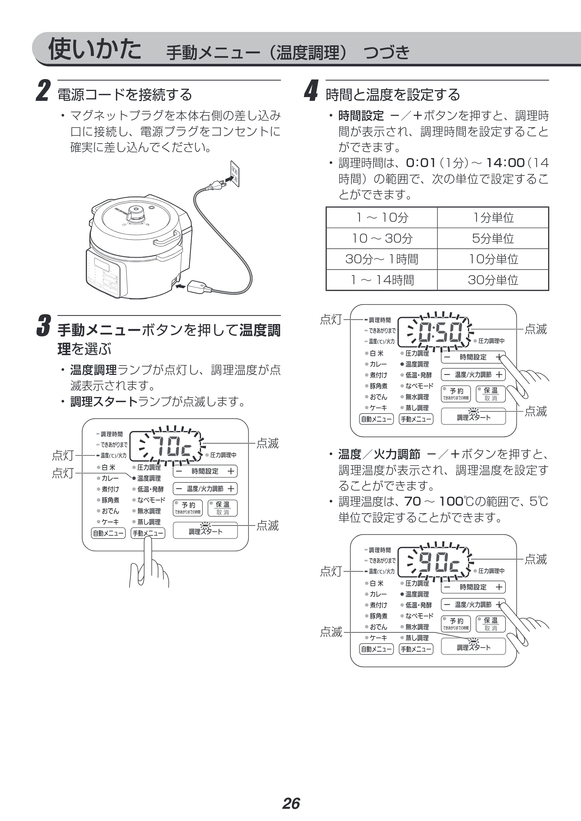 アイリスオーヤマ PC-MA2 取扱説明書 — 原本ページ — 26ページ