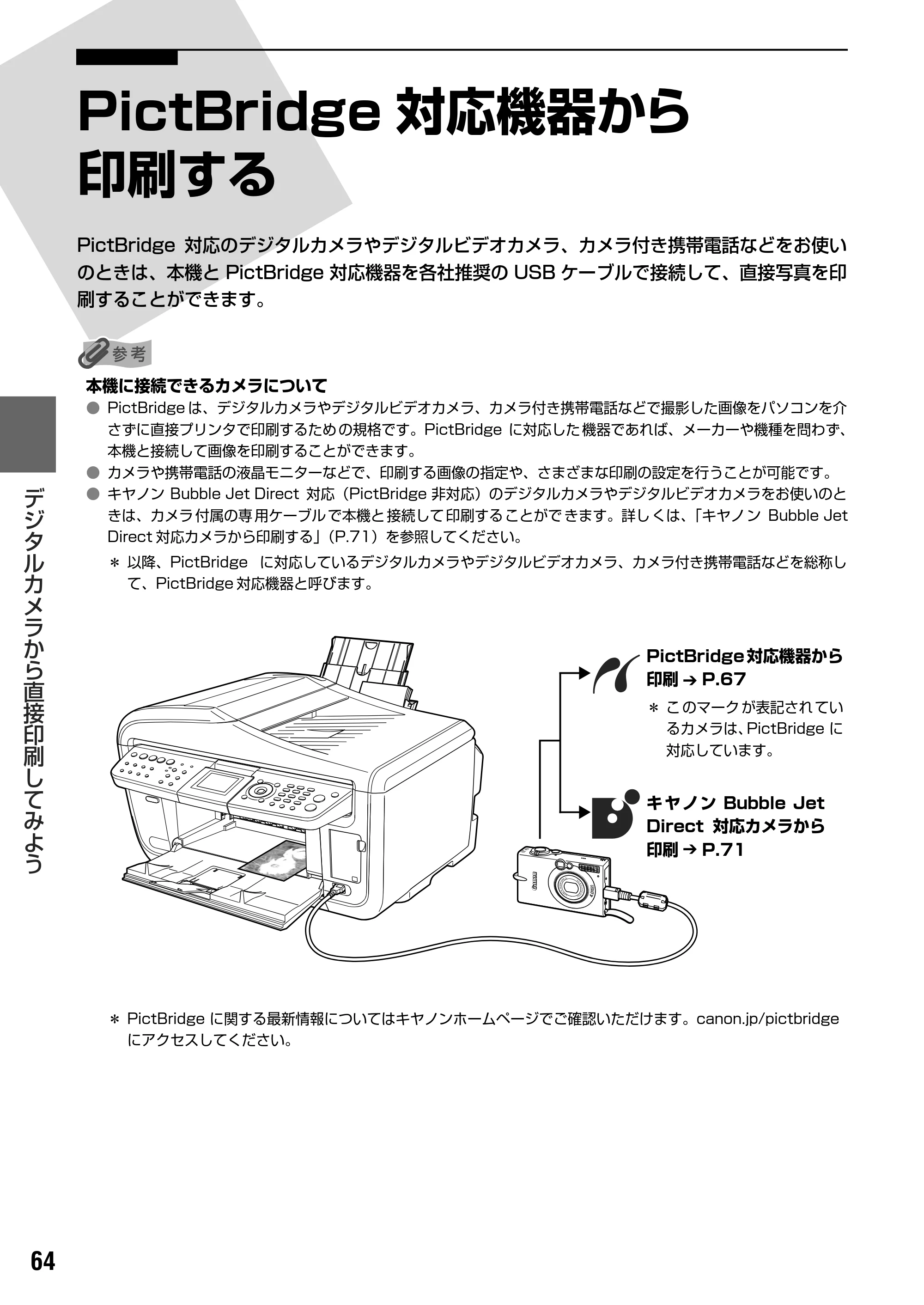 キヤノン PIXUS MP830 操作ガイド（本体操作編） （PDF形式／7.76Mバイト） — 原本ページ — 66ページ