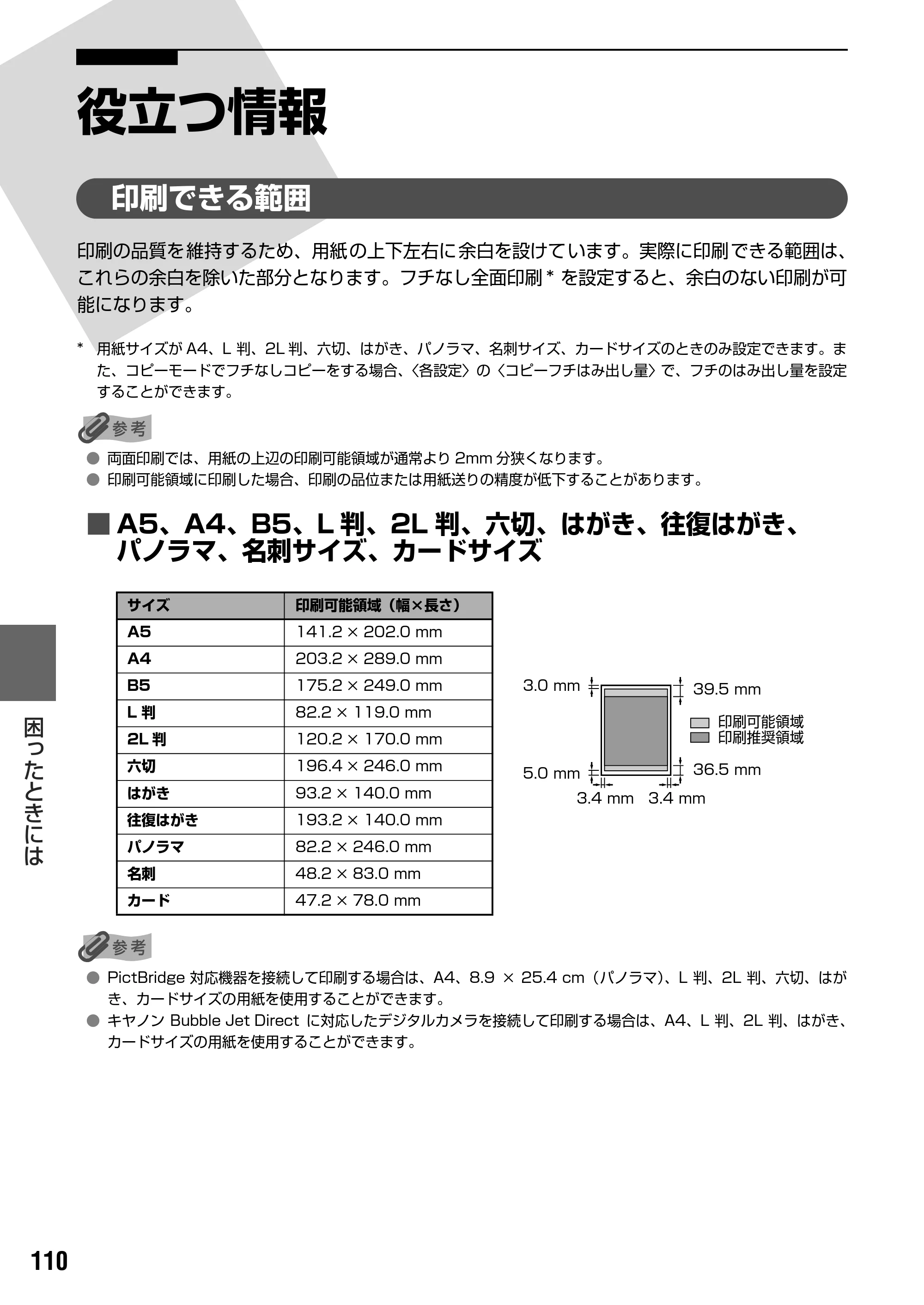 キヤノン PIXUS MP830 操作ガイド（本体操作編） （PDF形式／7.76Mバイト） — 原本ページ — 112ページ