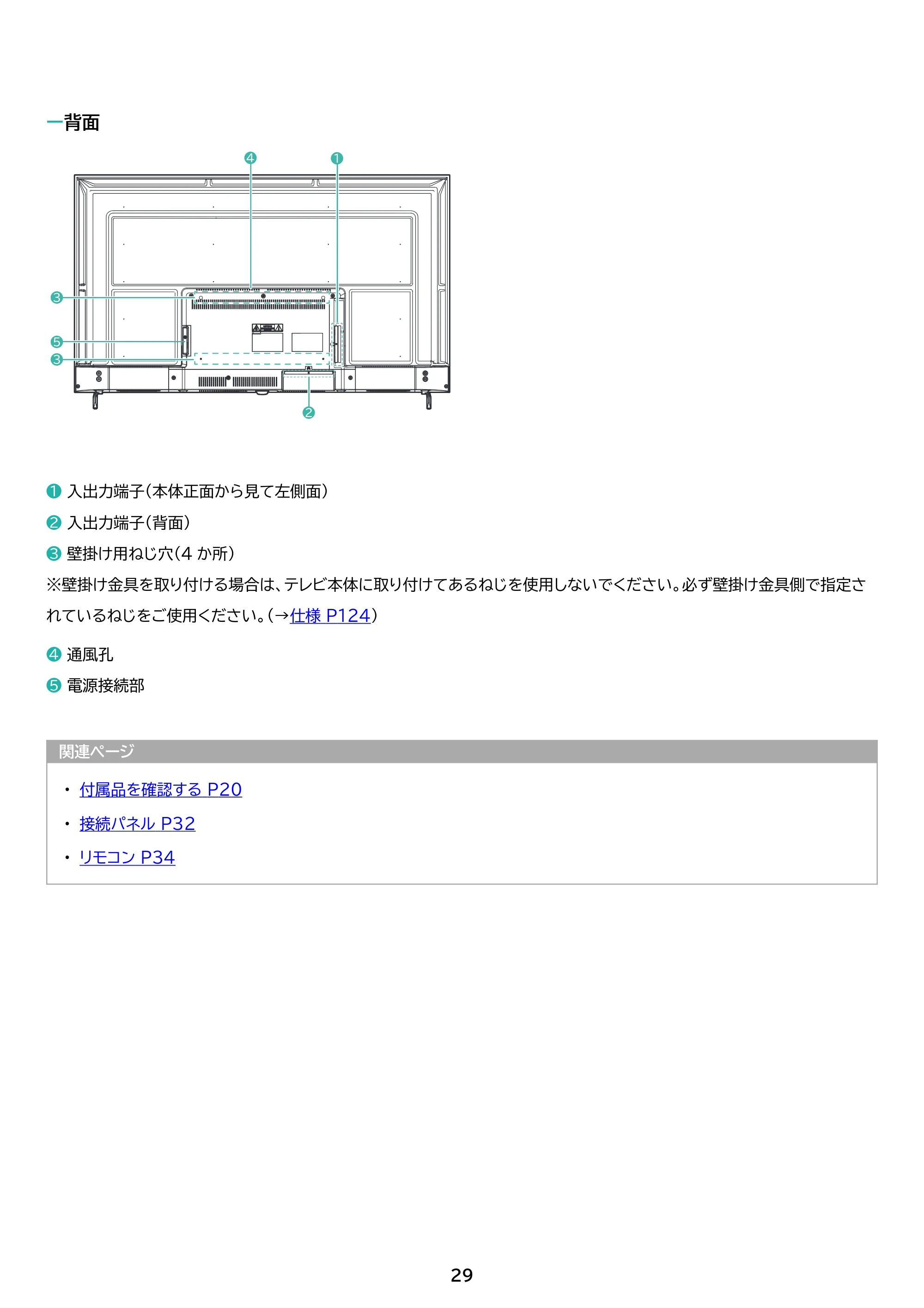 アイリスオーヤマ LT-55UGX-F1 取扱説明書 — 原本ページ — 29ページ