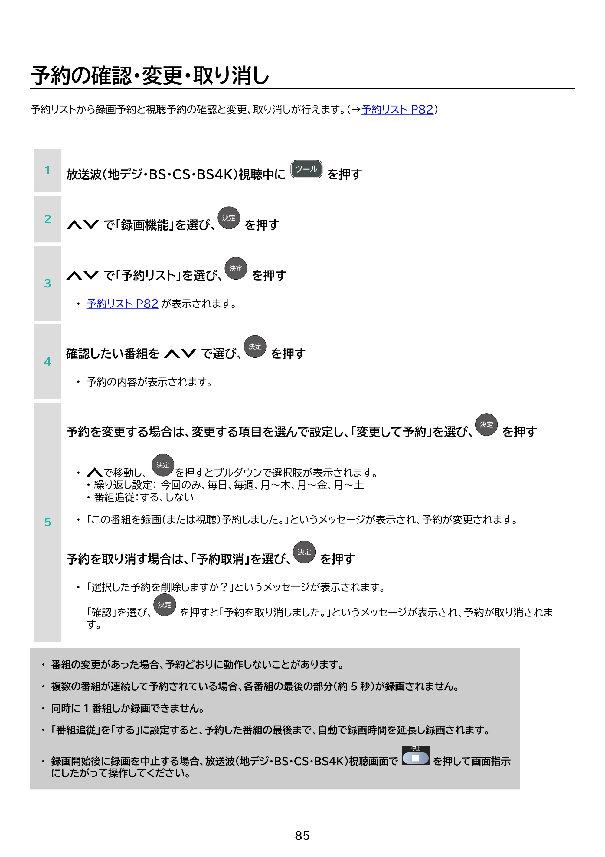 アイリスオーヤマ LT-55UGX-F1 取扱説明書 — 原本ページ — 85ページ