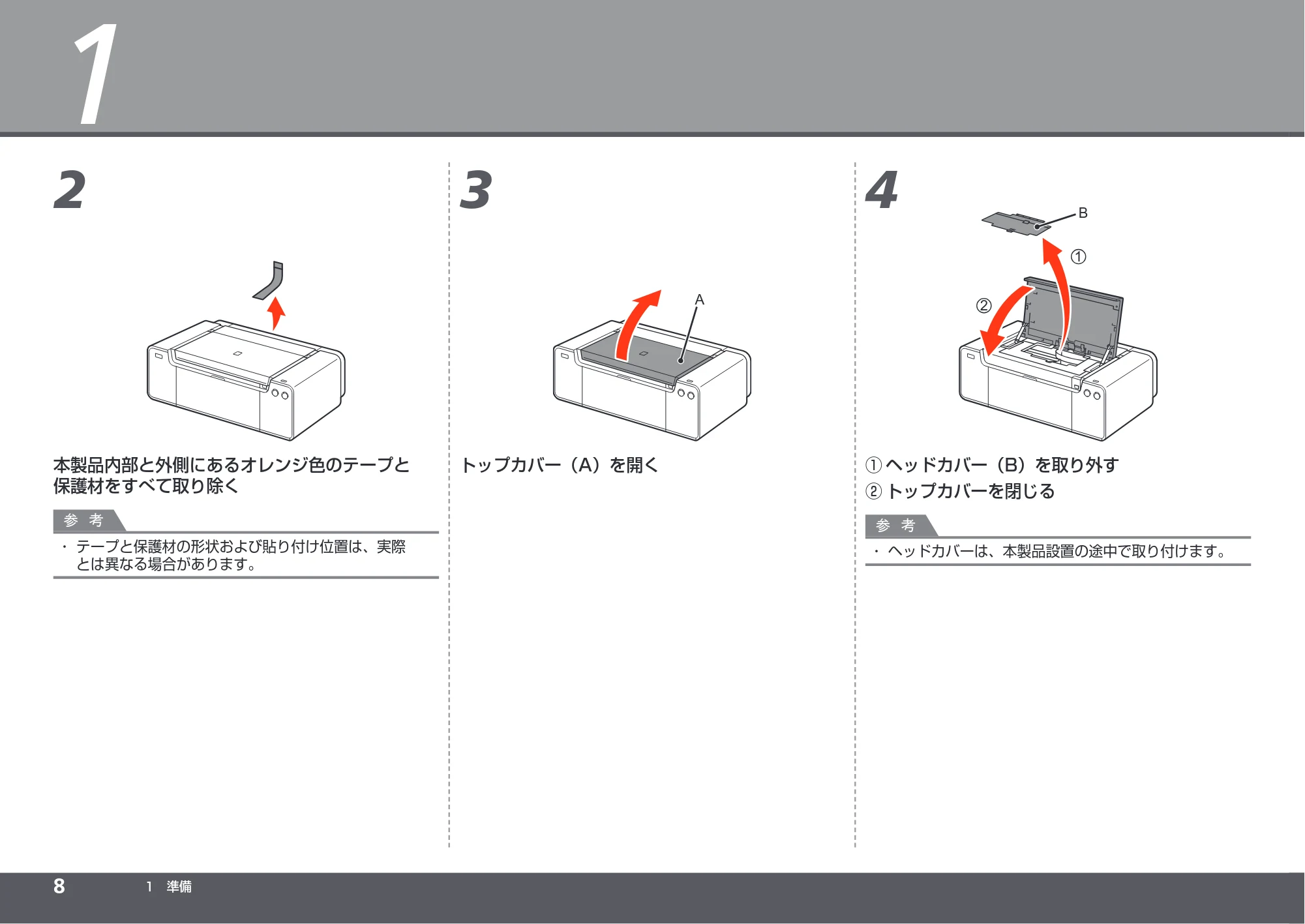 キヤノン PIXUS PRO-1 かんたんスタートガイド（PDF：5.50MB） — 原本ページ — 10ページ