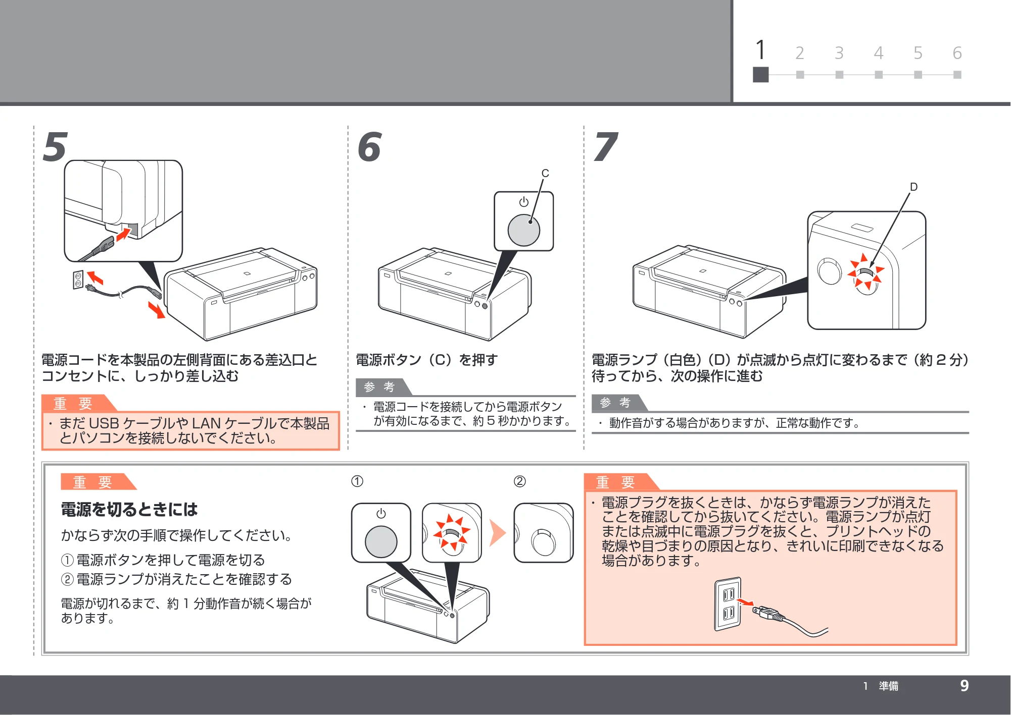 キヤノン PIXUS PRO-1 かんたんスタートガイド（PDF：5.50MB） — 原本ページ — 11ページ