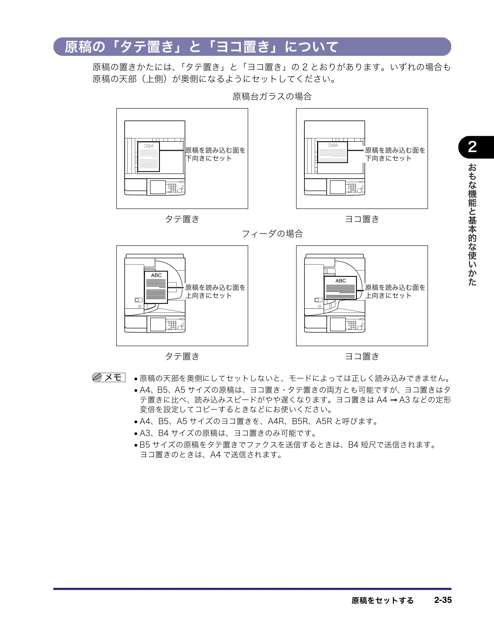 キヤノン iR C3580/C3580F/C3080/C3080F ユーザーズガイド （PDF形式／29.91Mバイト） — 原本ページ — 105ページ