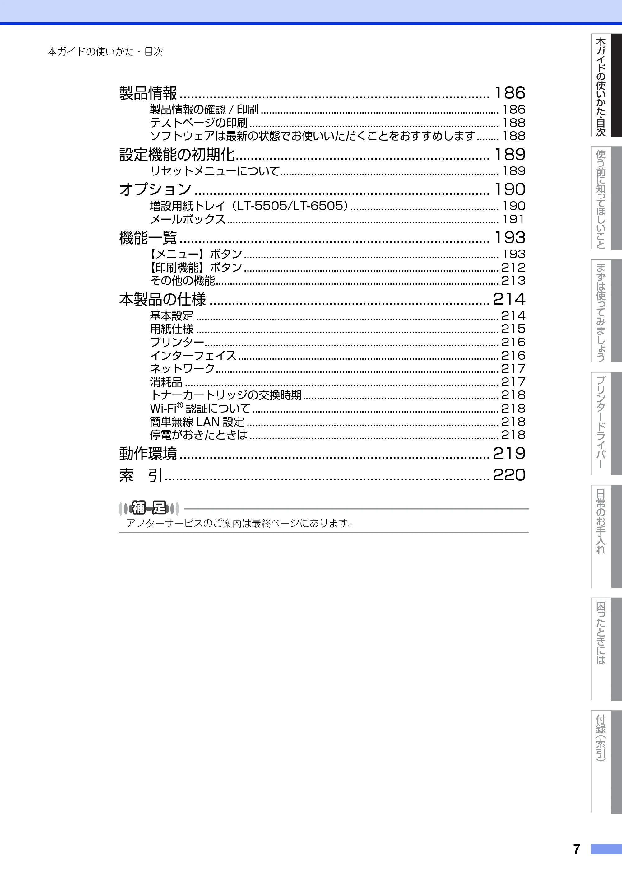 ブラザー HL-L6400DW ユーザーズガイド — 原本ページ — 7ページ