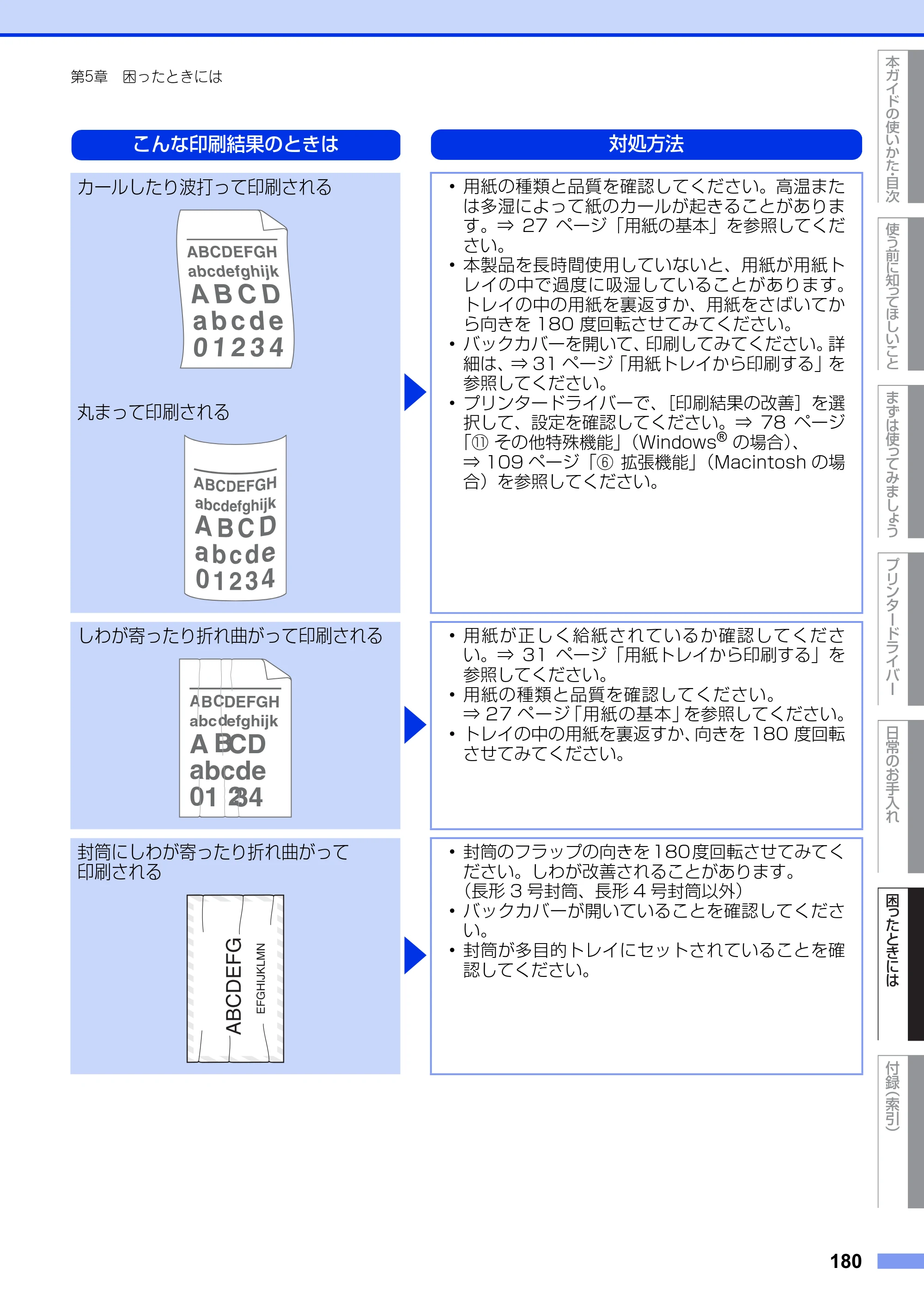 ブラザー HL-L6400DW ユーザーズガイド — 原本ページ — 180ページ