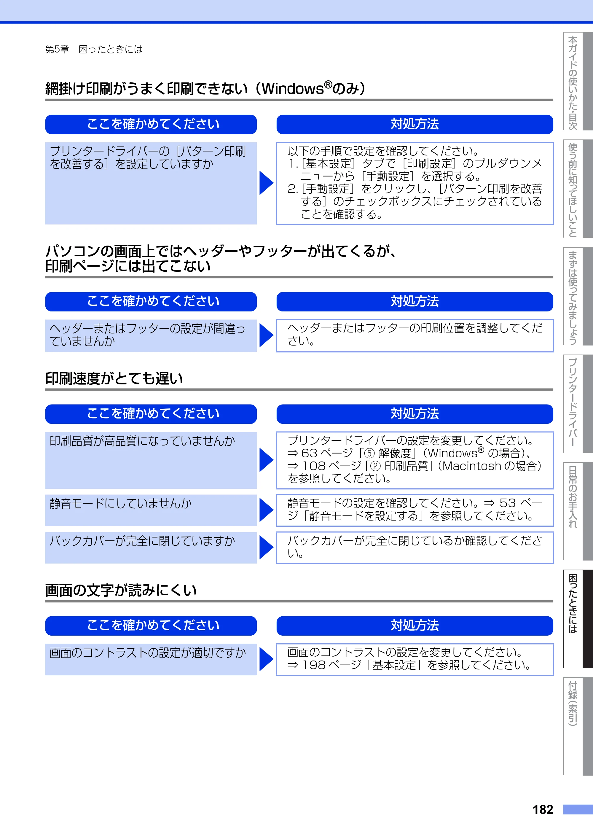 ブラザー HL-L6400DW ユーザーズガイド — 原本ページ — 182ページ