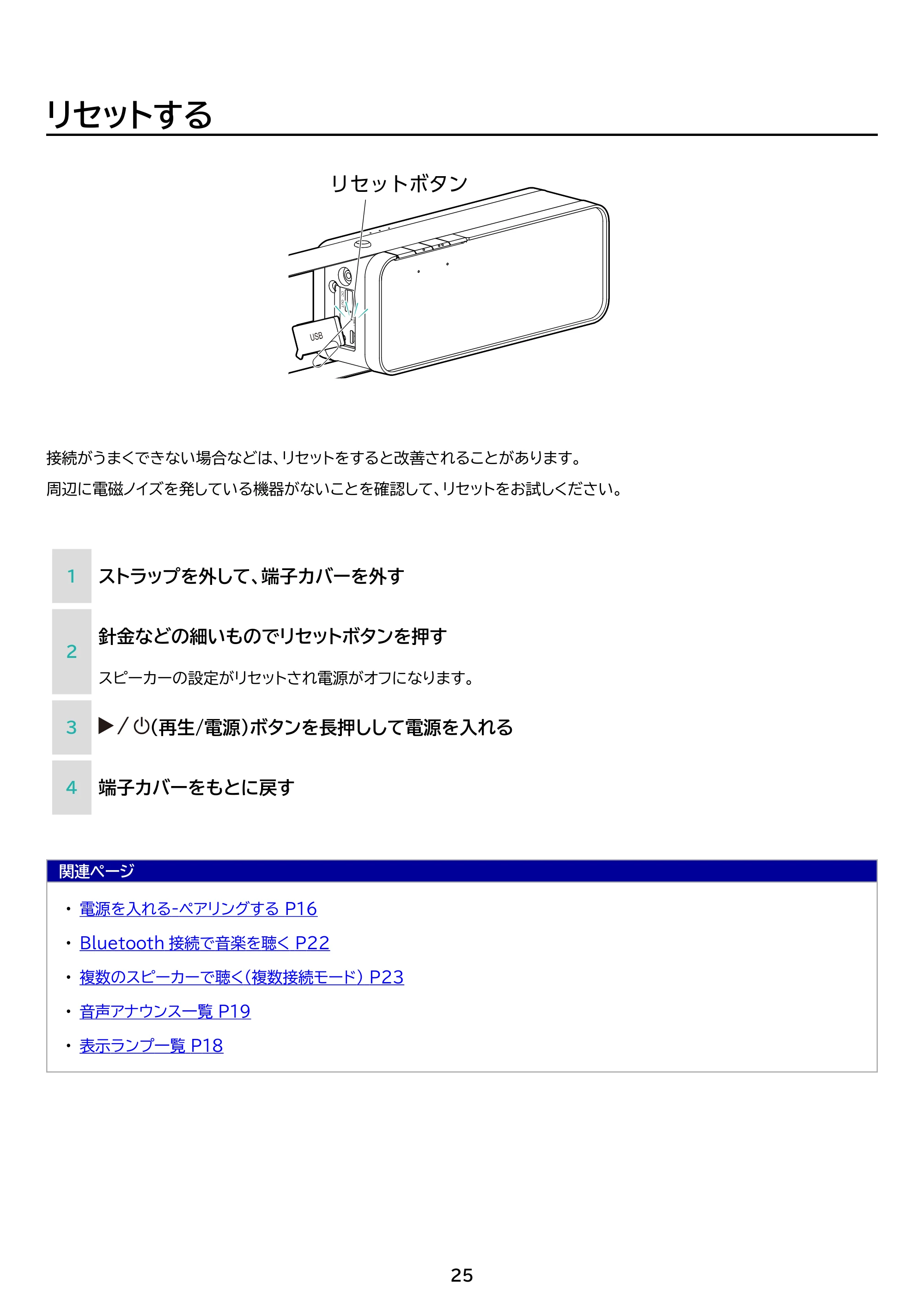 アイリスオーヤマ BTS-224 取扱説明書 — 原本ページ — 25ページ