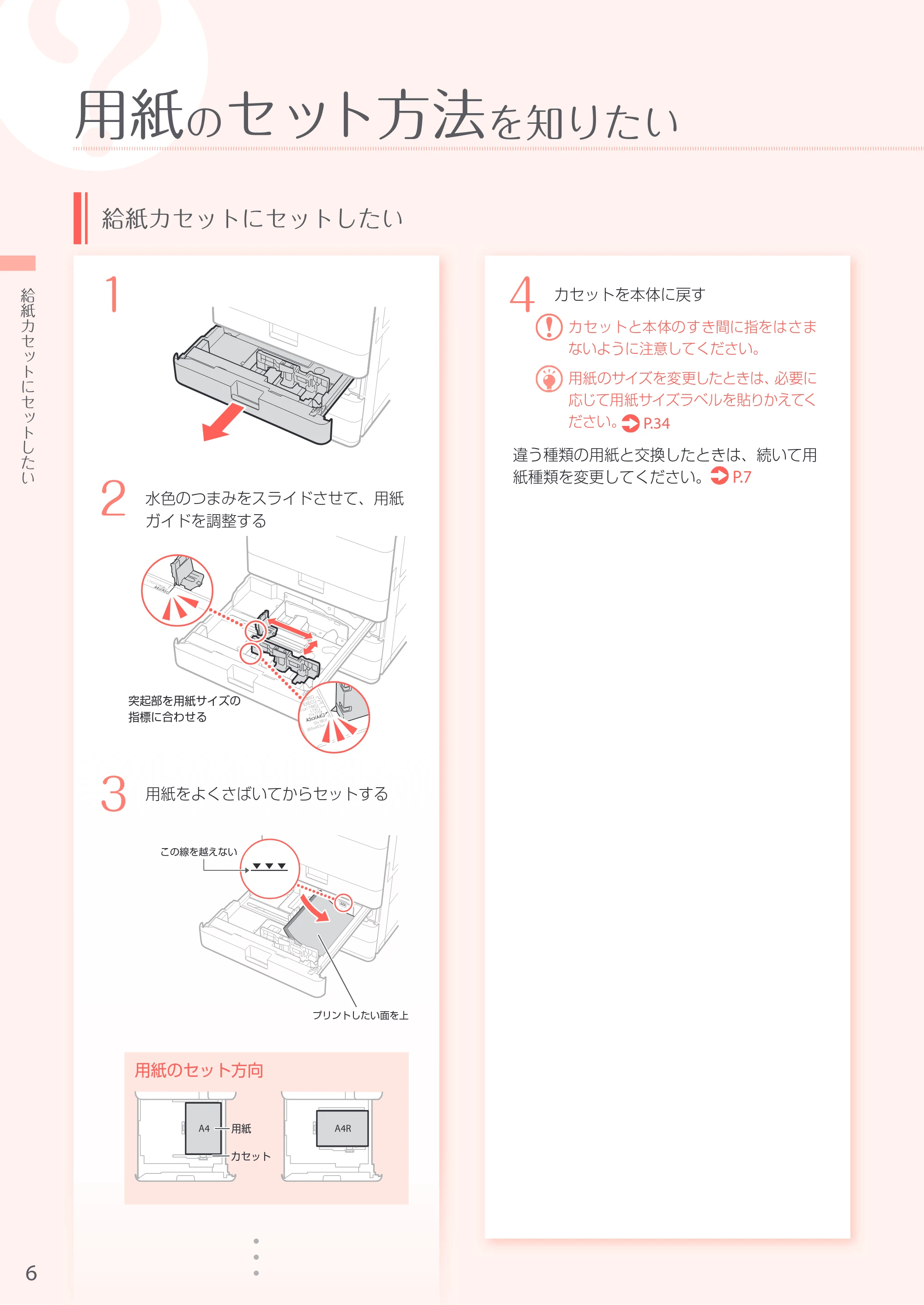 キヤノン A3機用) お困りごと解決ガイド 2018年2月15日更新（PDF：29.6MB） — 原本ページ — 6ページ