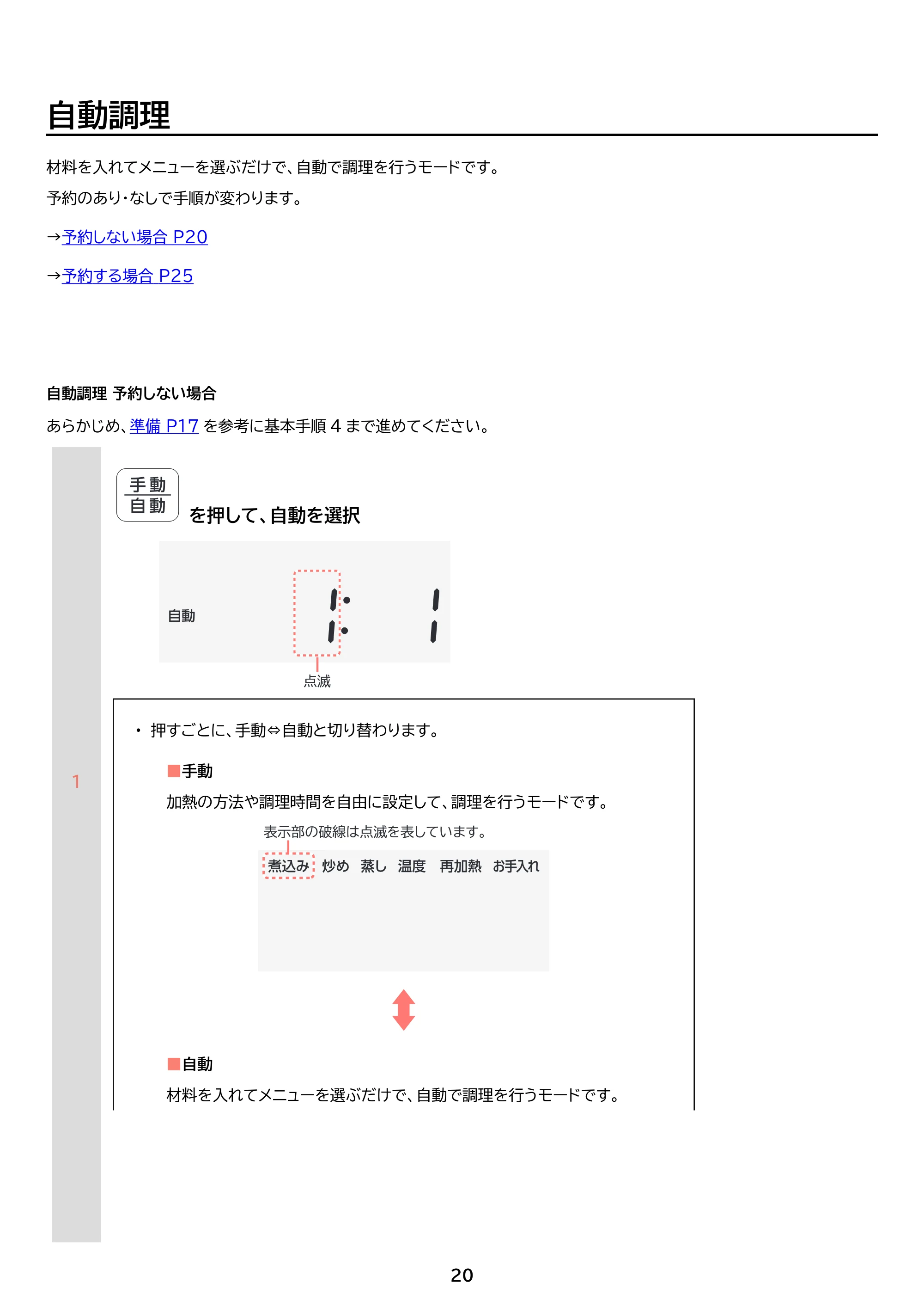 アイリスオーヤマ SA-CH24 取扱説明書 — 原本ページ — 20ページ