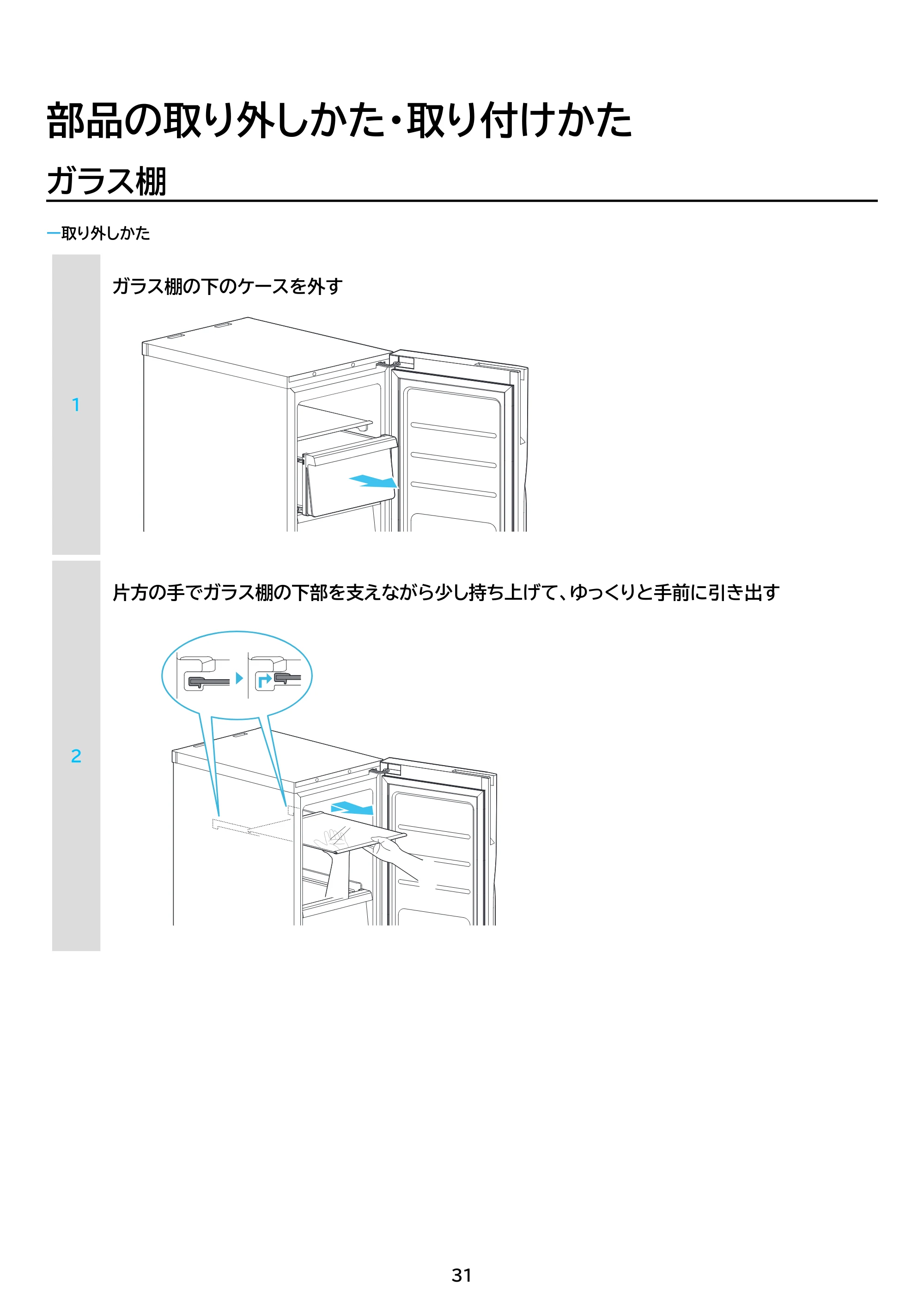 アイリスオーヤマ IUGN-S8A-SG 取扱説明書 — 原本ページ — 31ページ