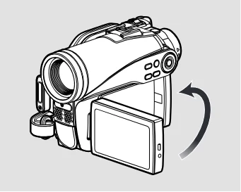 日立 DZ-HS403 / DZ-HS401 取扱説明書 — 暗い場所を液晶モニターの明かりで撮る(アシストライト) — 図版 64-1 — 64ページ