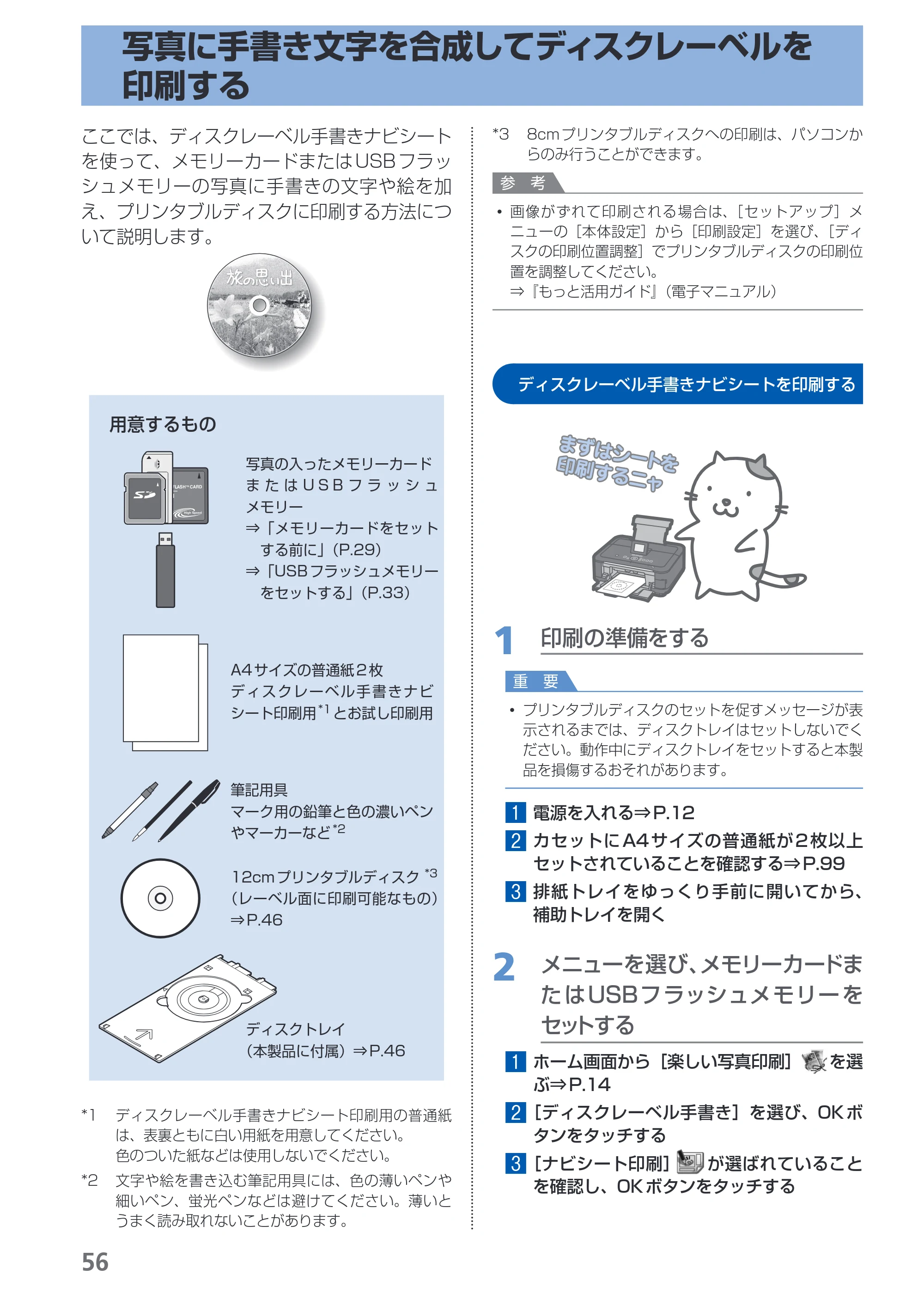 キヤノン PIXUS MG6130 らくらく操作ガイド (PDF形式/27.59Mバイト) — 原本ページ — 58ページ