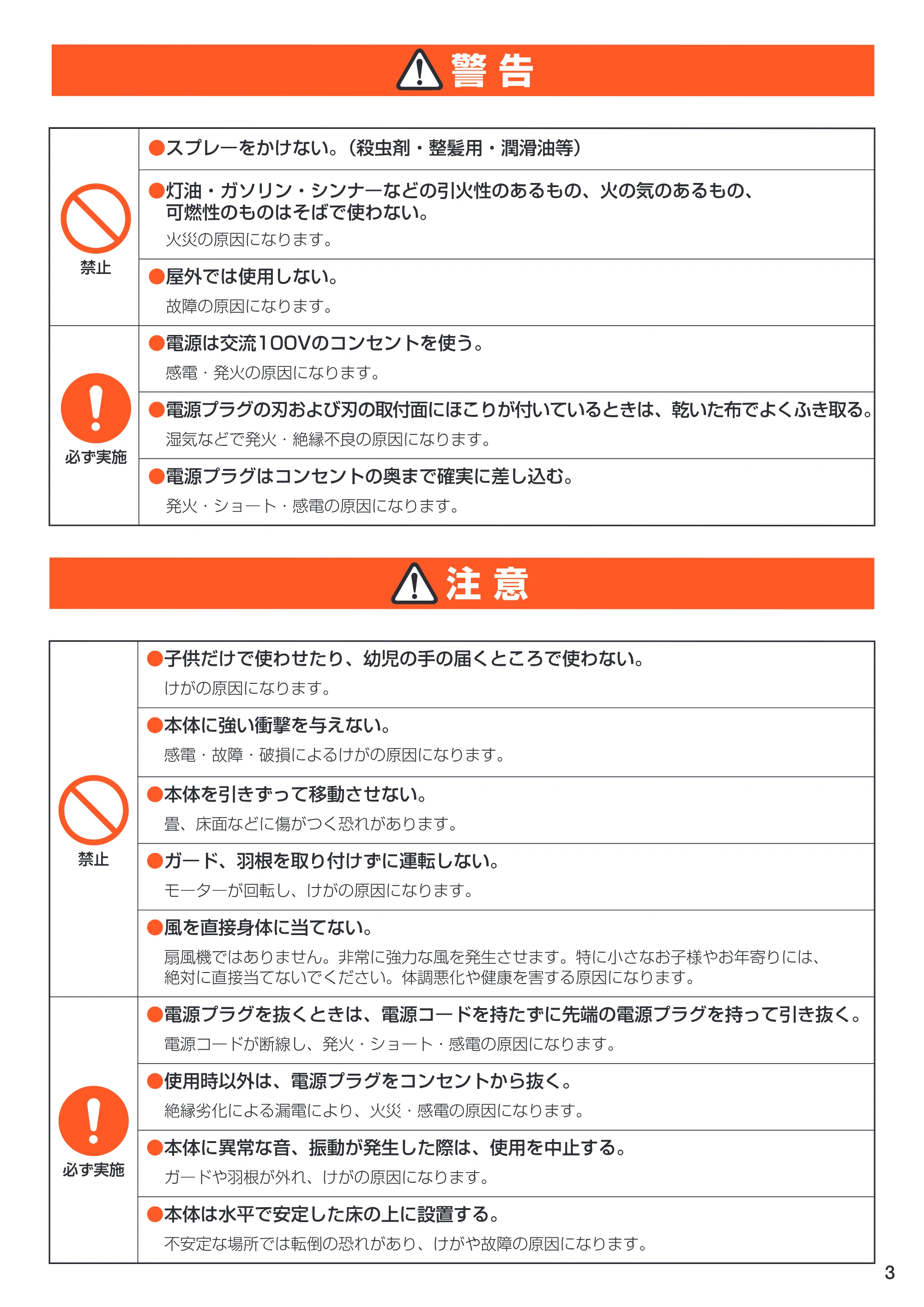 アイリスオーヤマ ENC-20KT 取扱説明書 — ENC-20KT_03 — 原本ページ — 3ページ