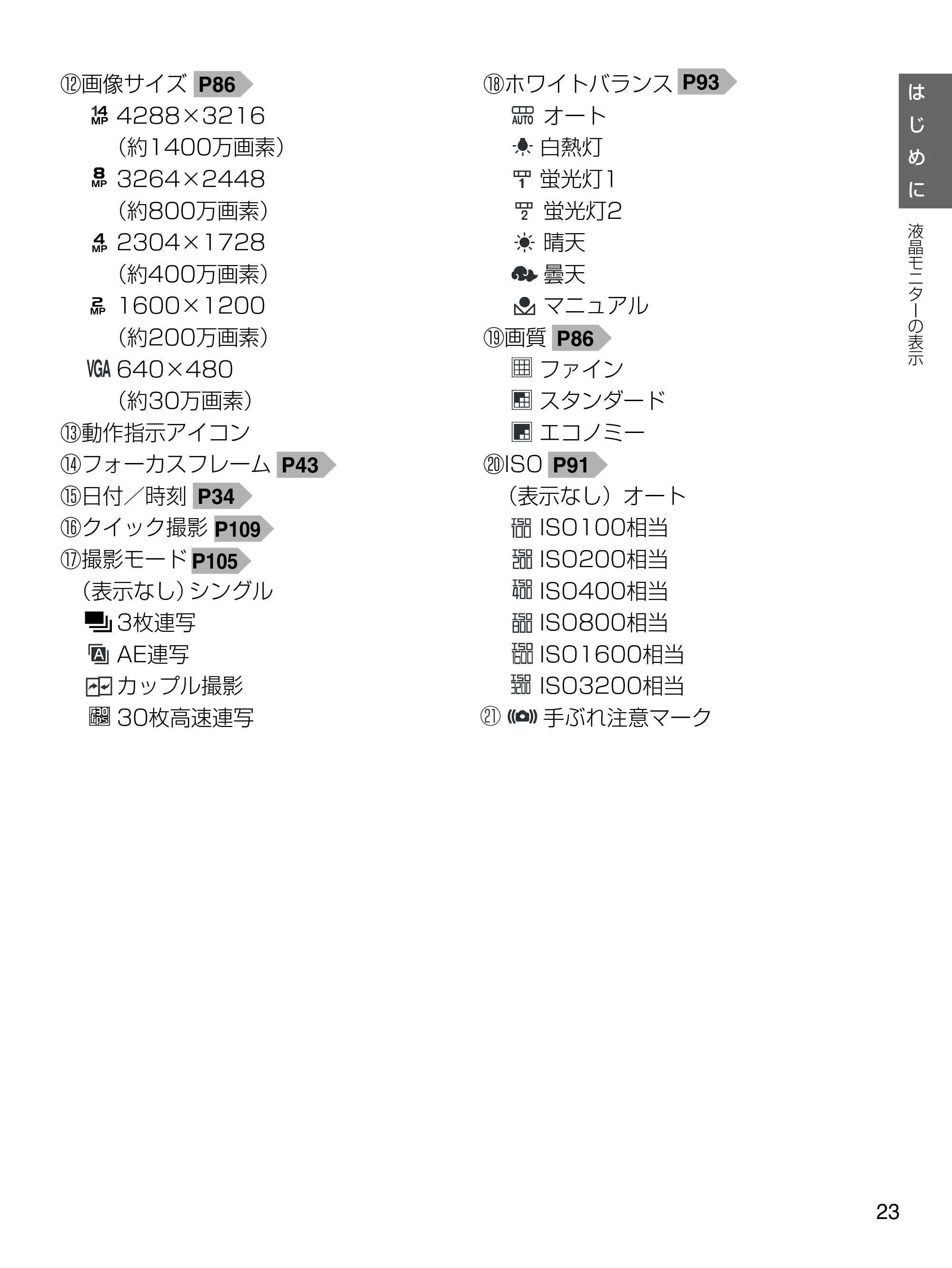 日立 HDC-1471 取扱説明書 — 原本ページ — 23ページ