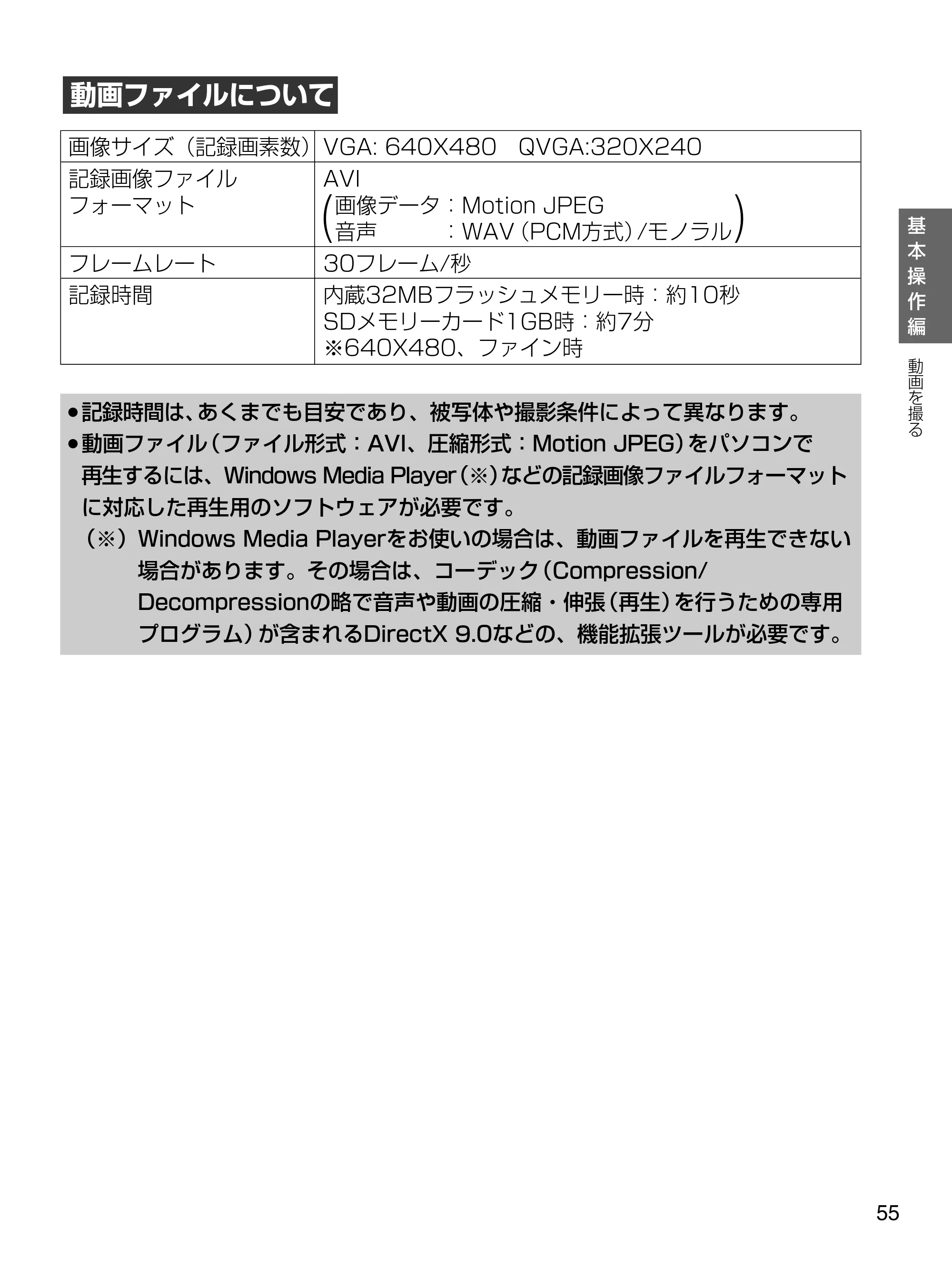 日立 HDC-1471 取扱説明書 — 原本ページ — 55ページ
