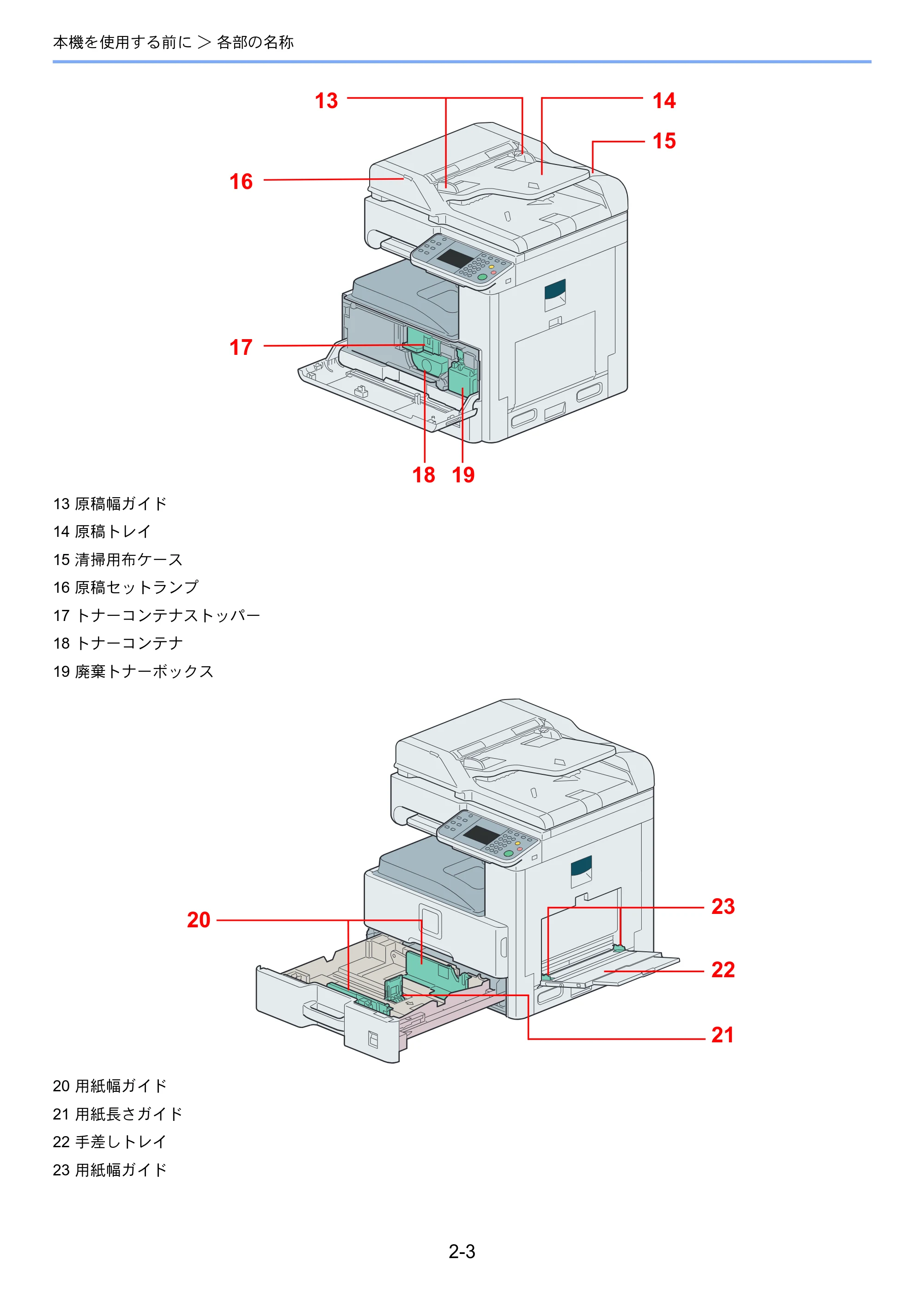 京セラ TASKalfa 256i / TASKalfa 306i "TASKalfa 256i TASKalfa 306i 使用説明書 — 原本ページ — 47ページ